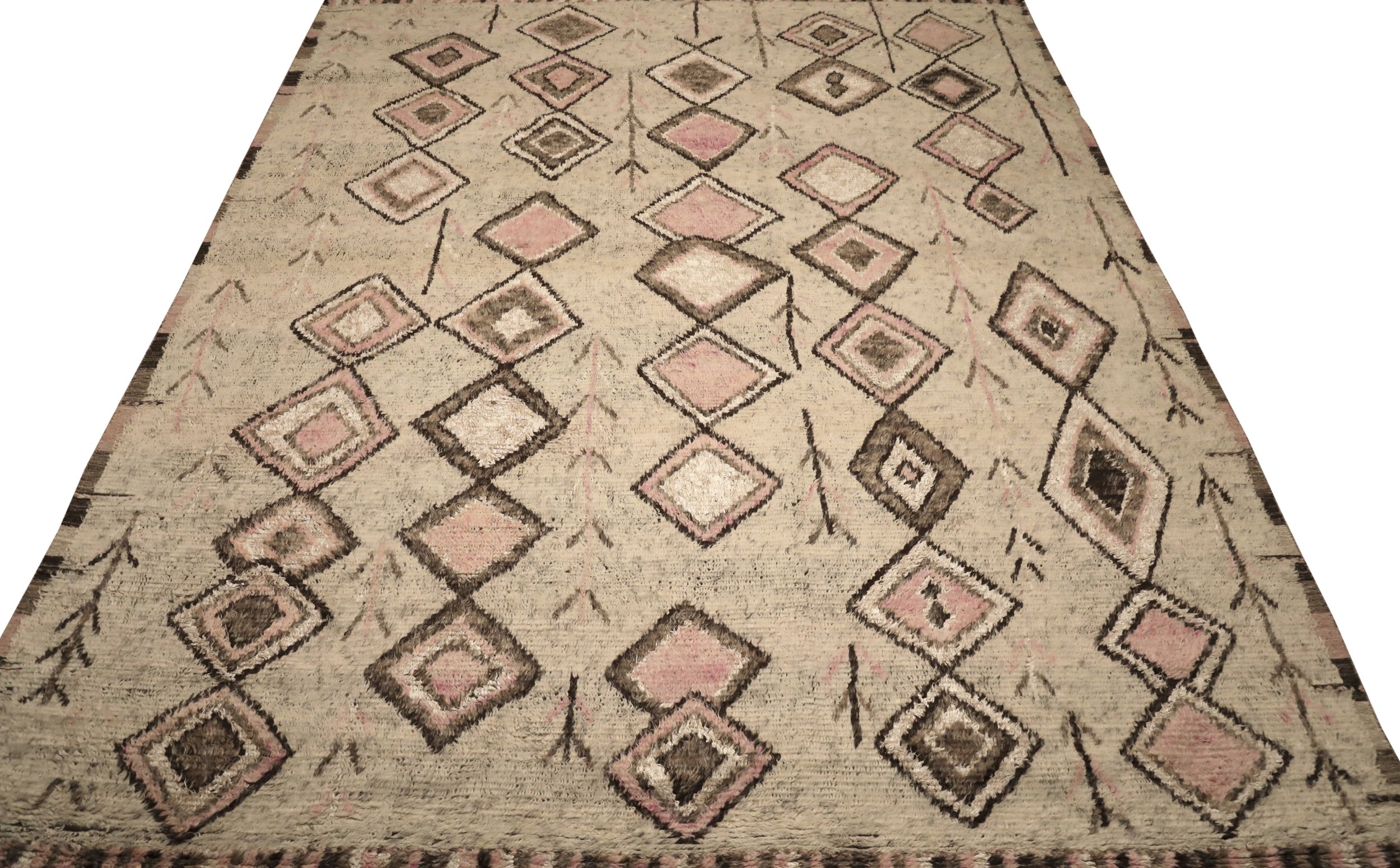 Thumbnail 6 for India Moroccan Modern / Contemporary Rug 94525