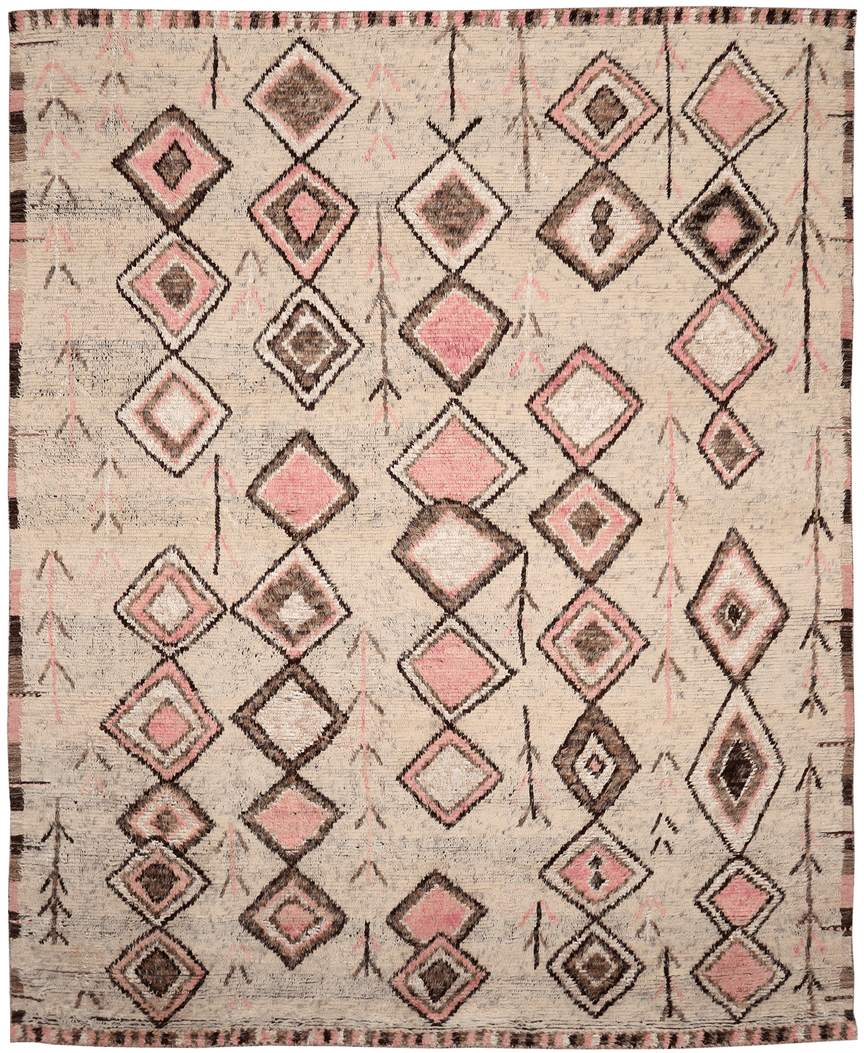 Thumbnail 2 for India Moroccan Modern / Contemporary Rug 94525