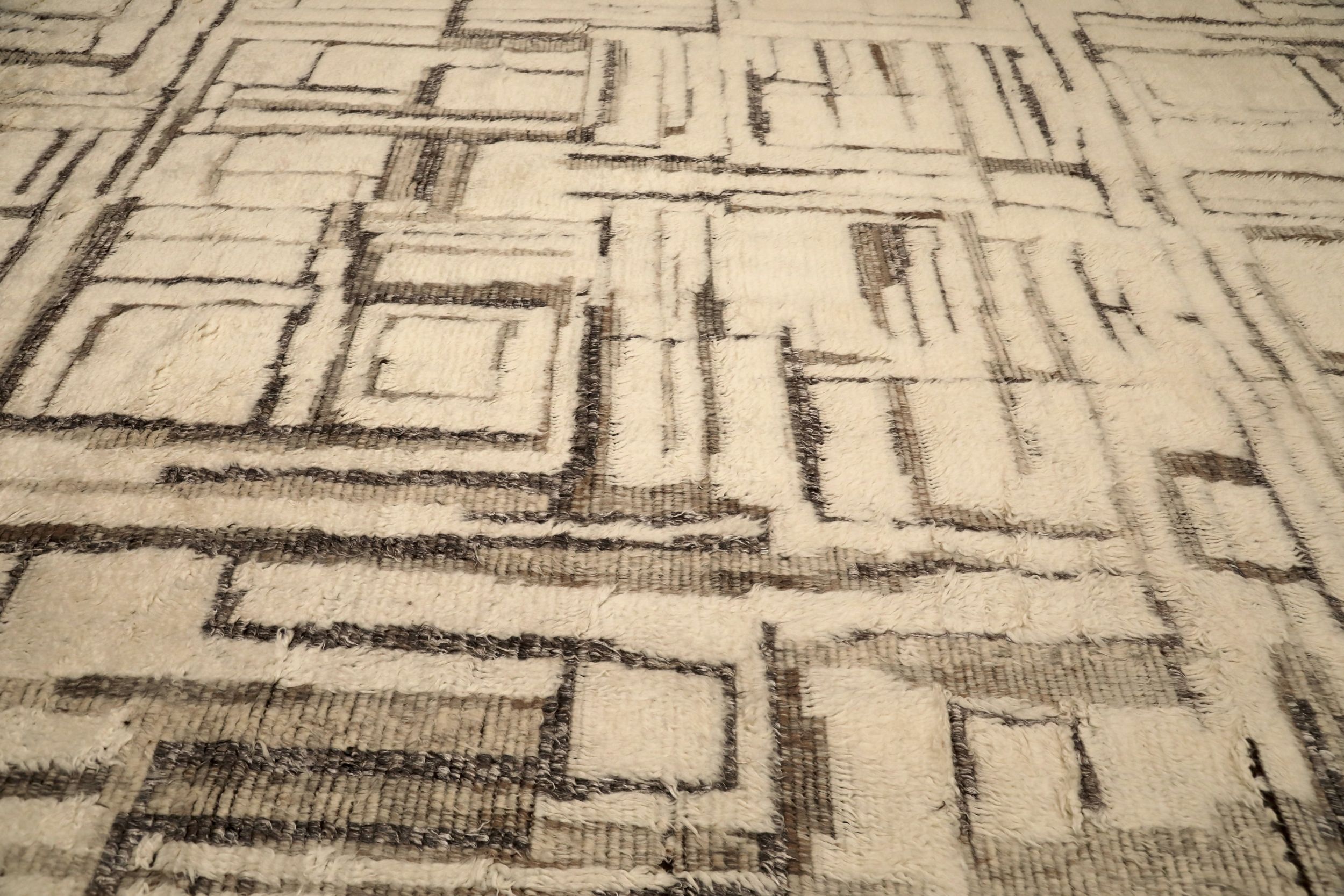 Thumbnail 4 for India Moroccan Modern / Contemporary Rug 94529