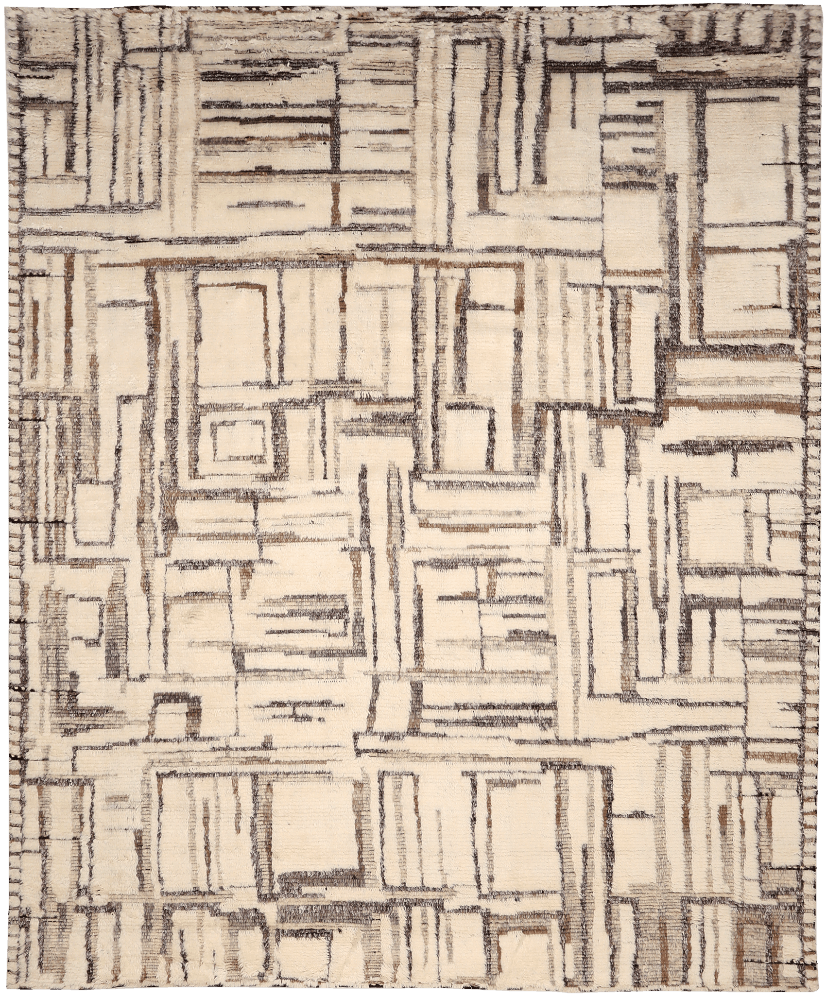 Thumbnail 2 for India Moroccan Modern / Contemporary Rug 94529
