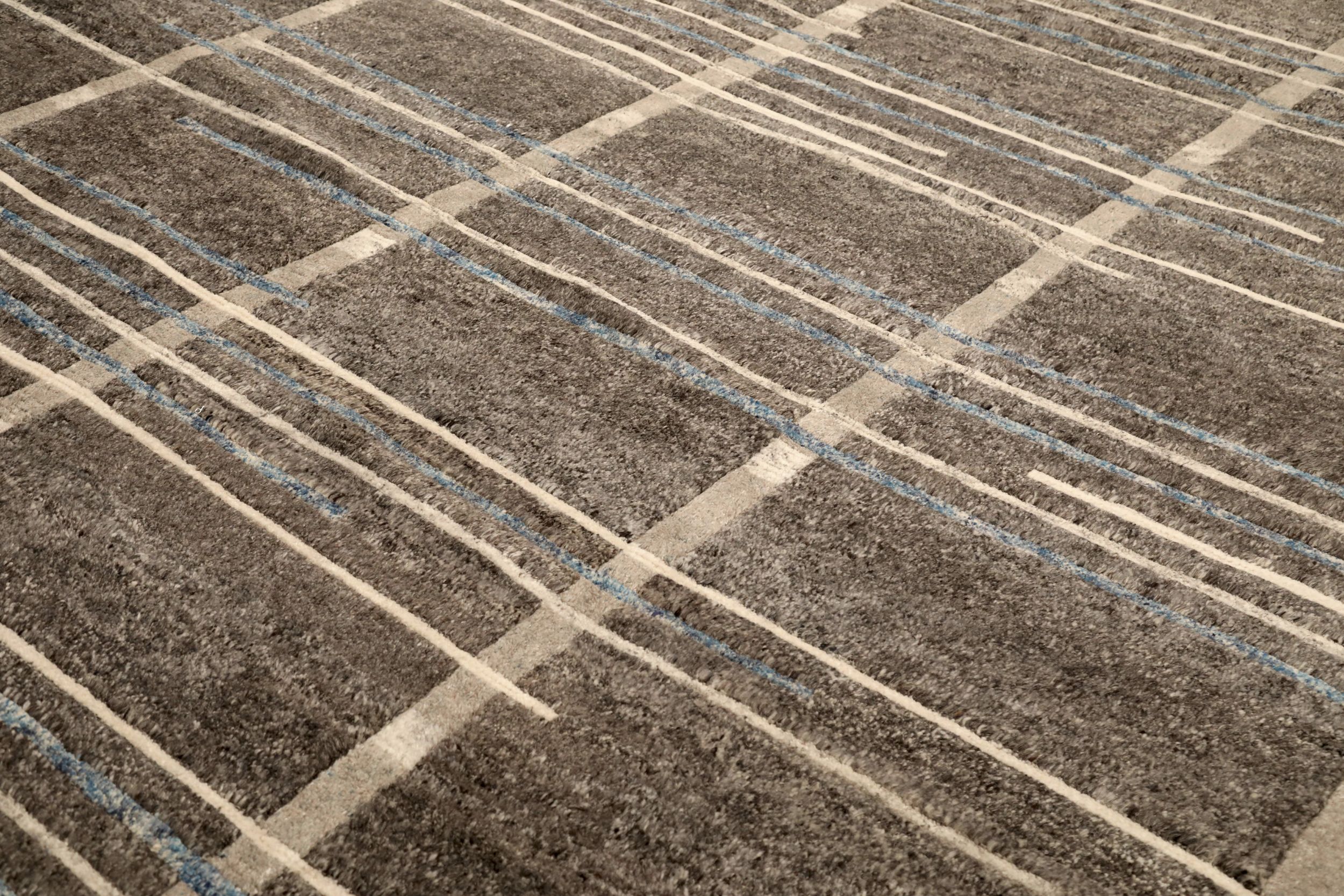 Thumbnail 6 for India Moroccan Modern / Contemporary Rug 94530