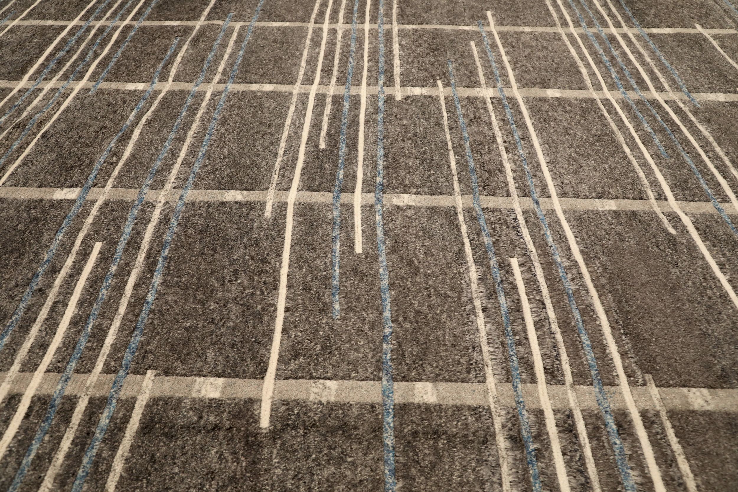 Thumbnail 4 for India Moroccan Modern / Contemporary Rug 94530