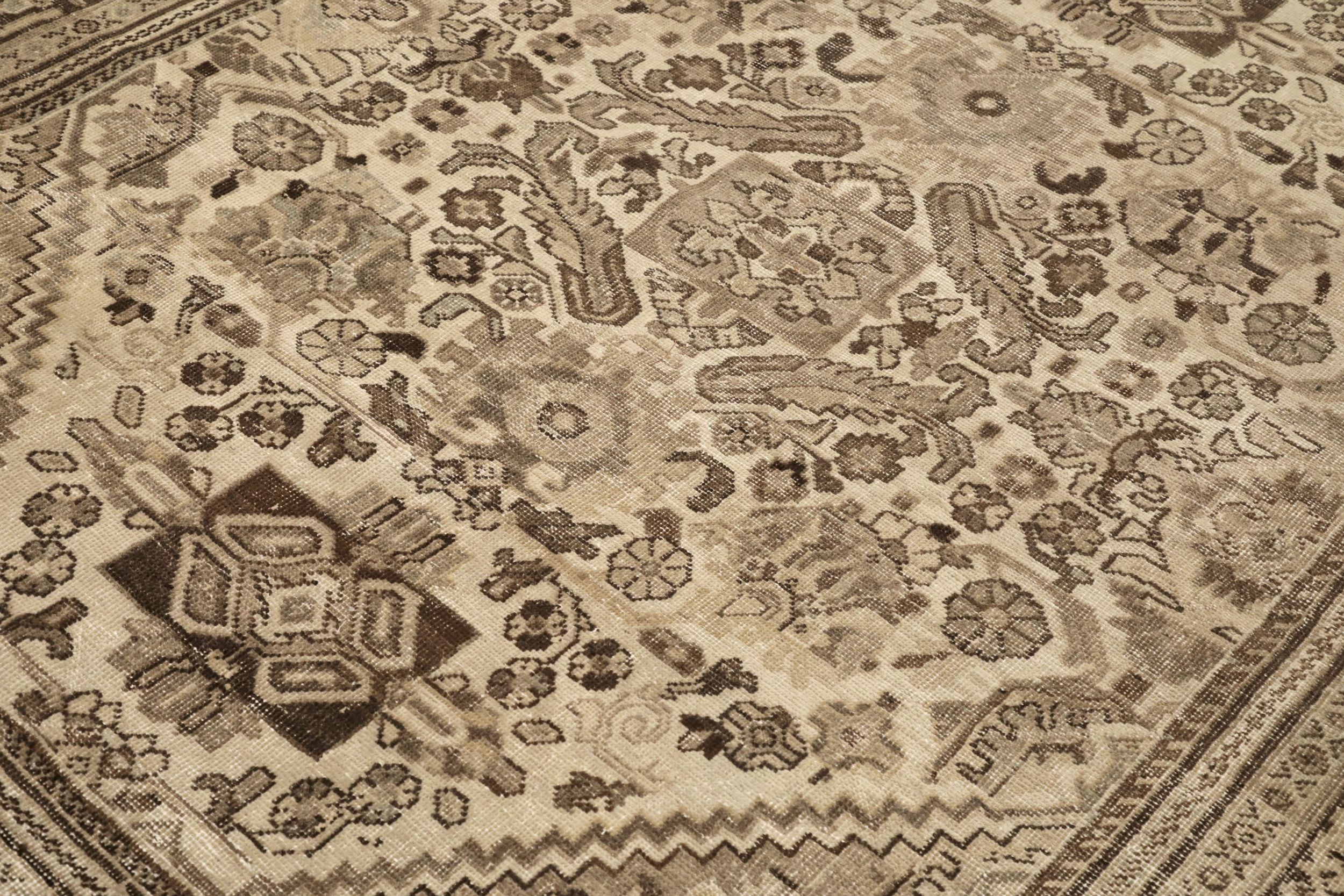 Thumbnail 5 for Antique Persian Mahal Traditional Rug 94556