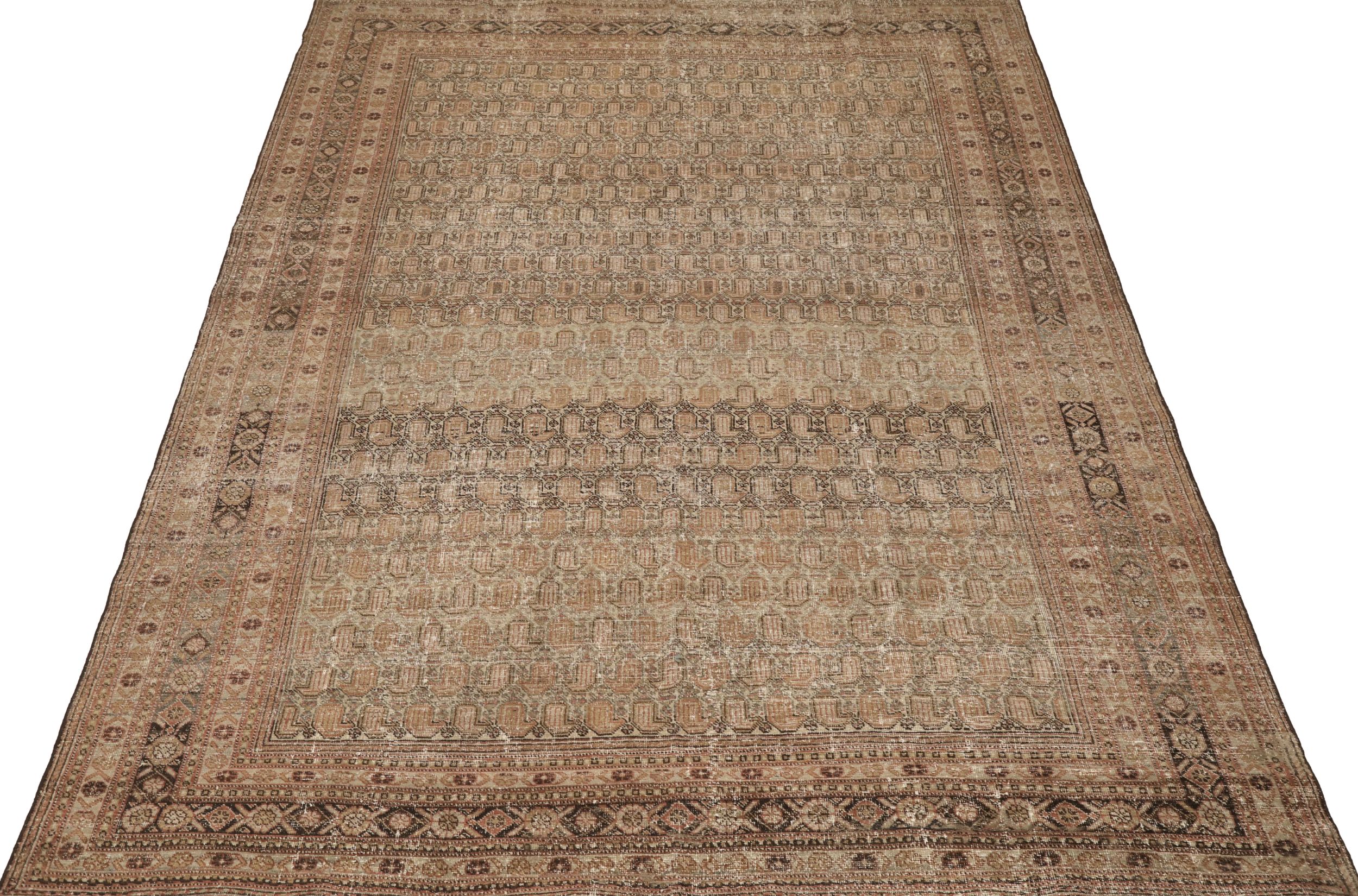 Thumbnail 6 for Antique Persian Mahal Traditional Rug 94557