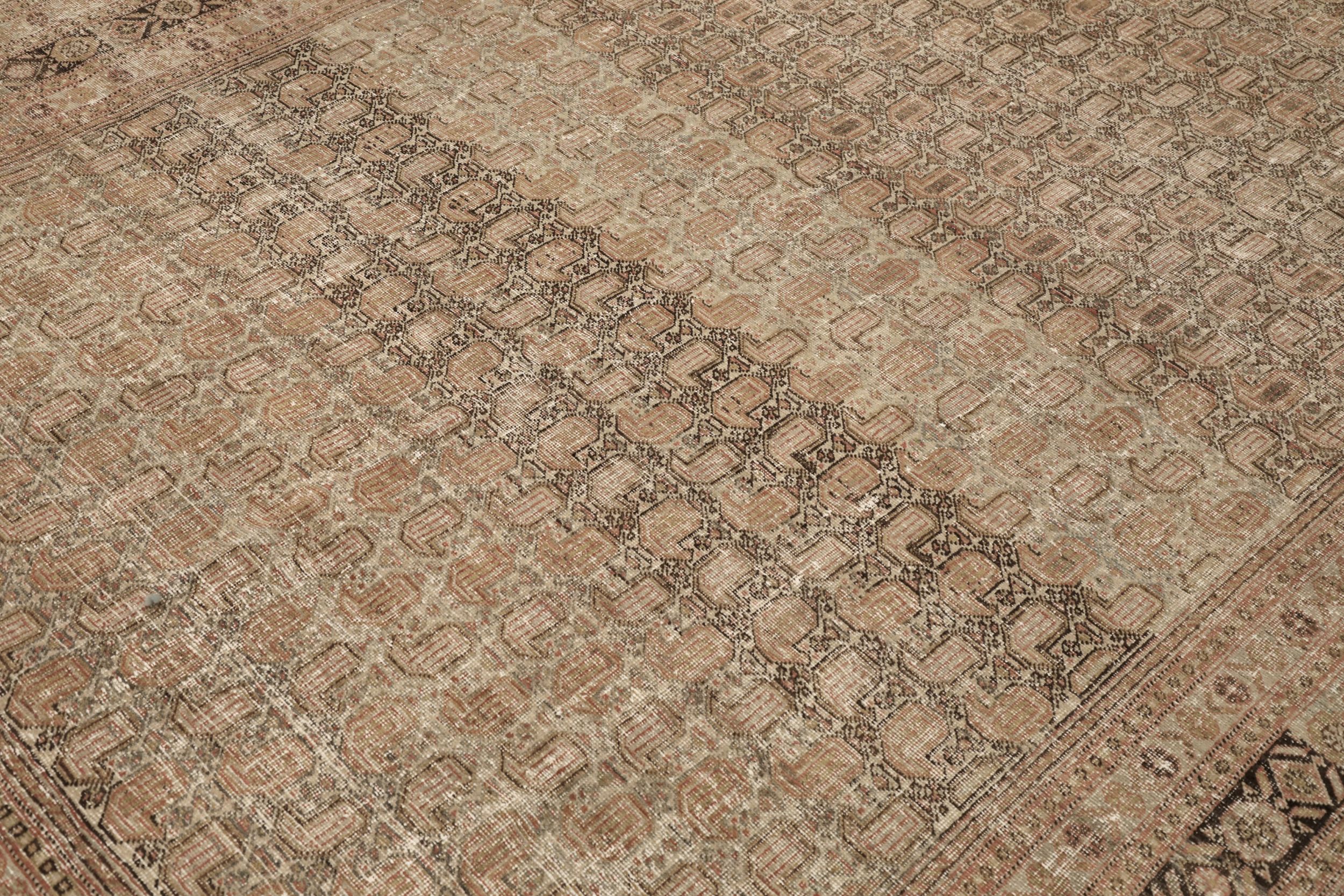 Thumbnail 5 for Antique Persian Mahal Traditional Rug 94557