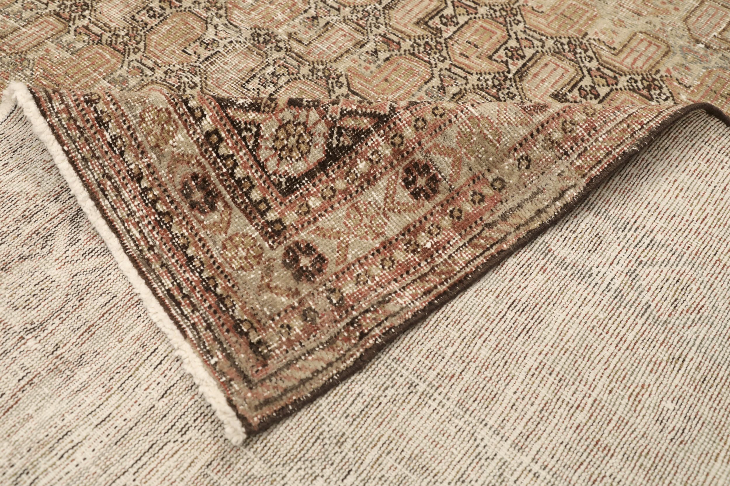 Thumbnail 8 for Antique Persian Mahal Traditional Rug 94557