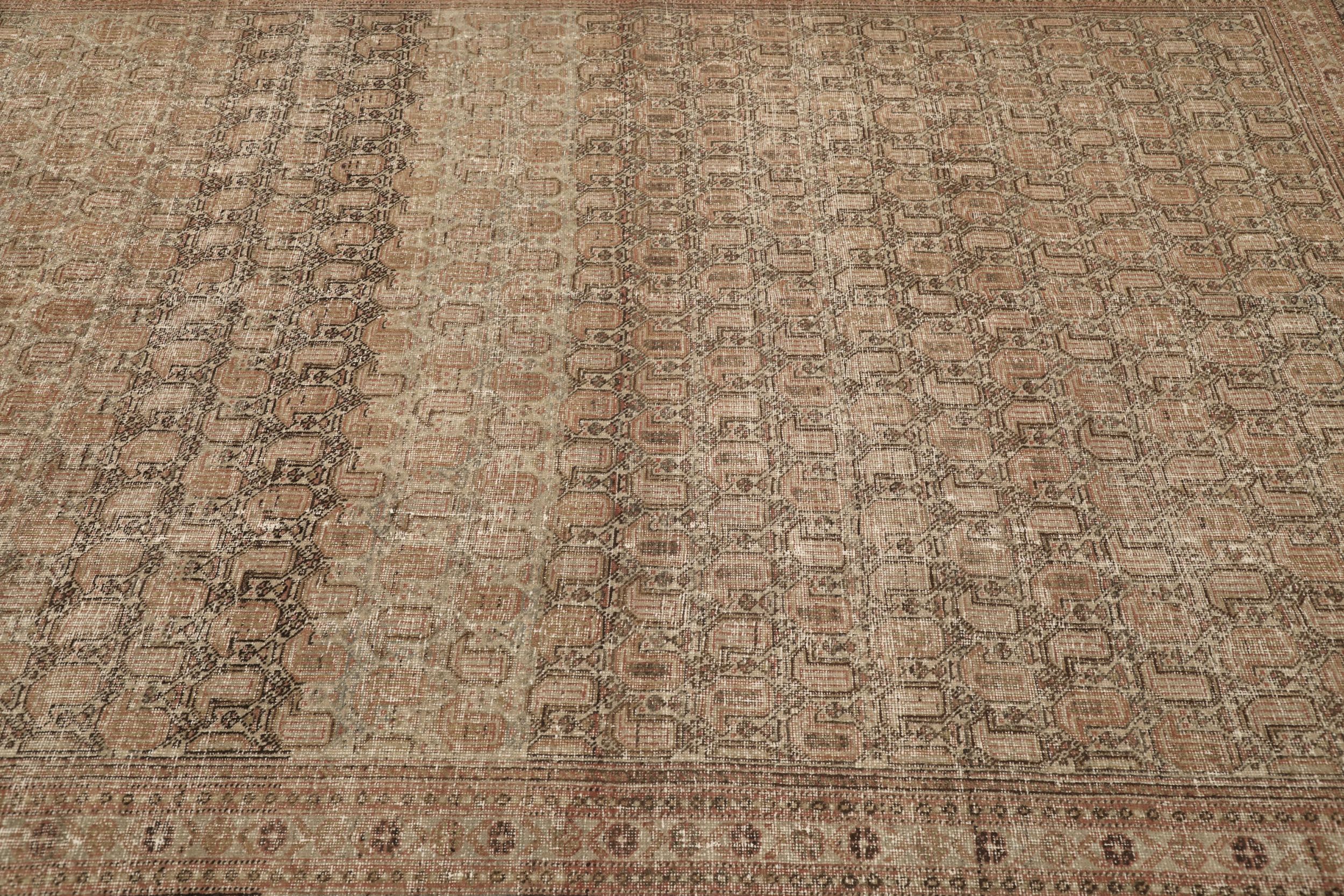 Thumbnail 4 for Antique Persian Mahal Traditional Rug 94557