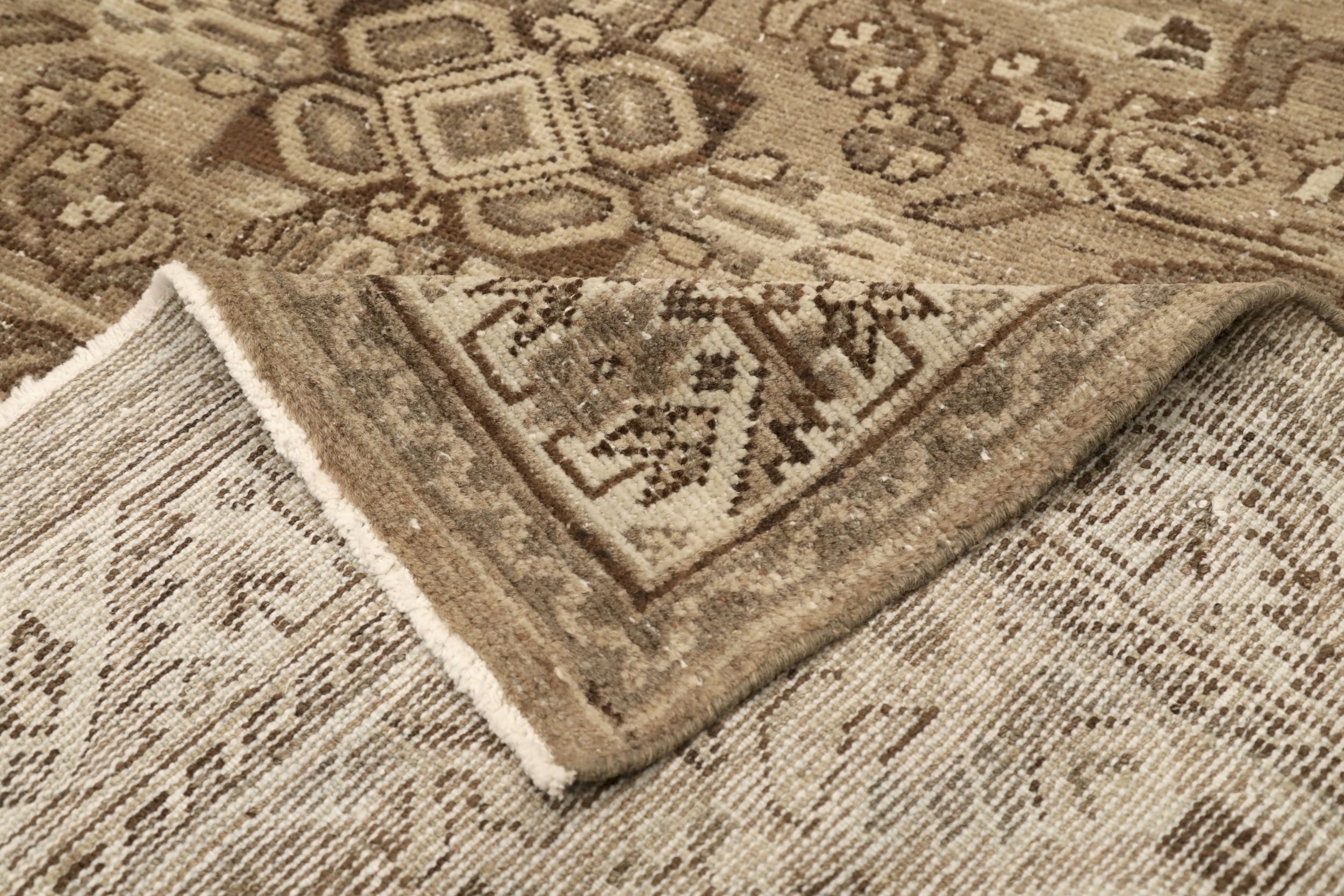 Thumbnail 11 for Antique Persian Mahal Traditional Rug 94558