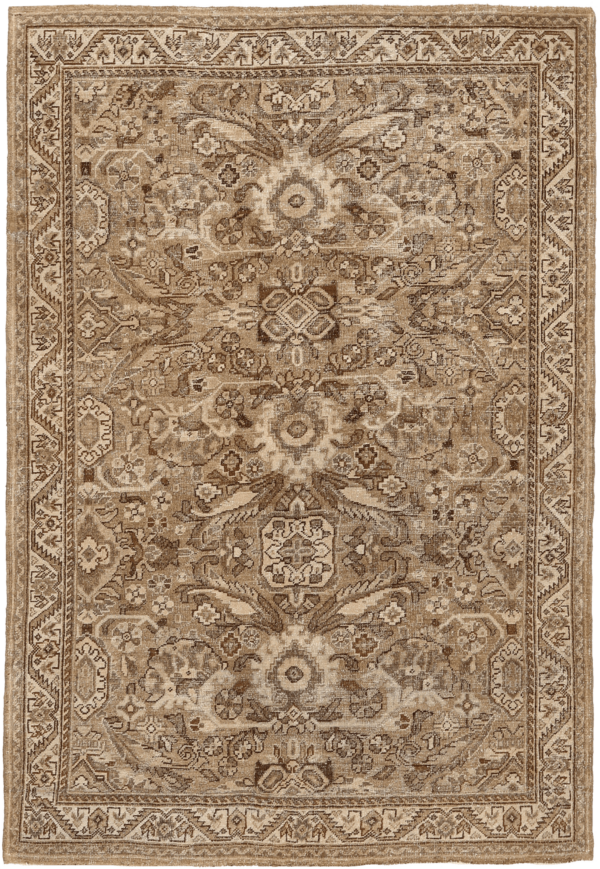 Thumbnail 4 for Antique Persian Mahal Traditional Rug 94558