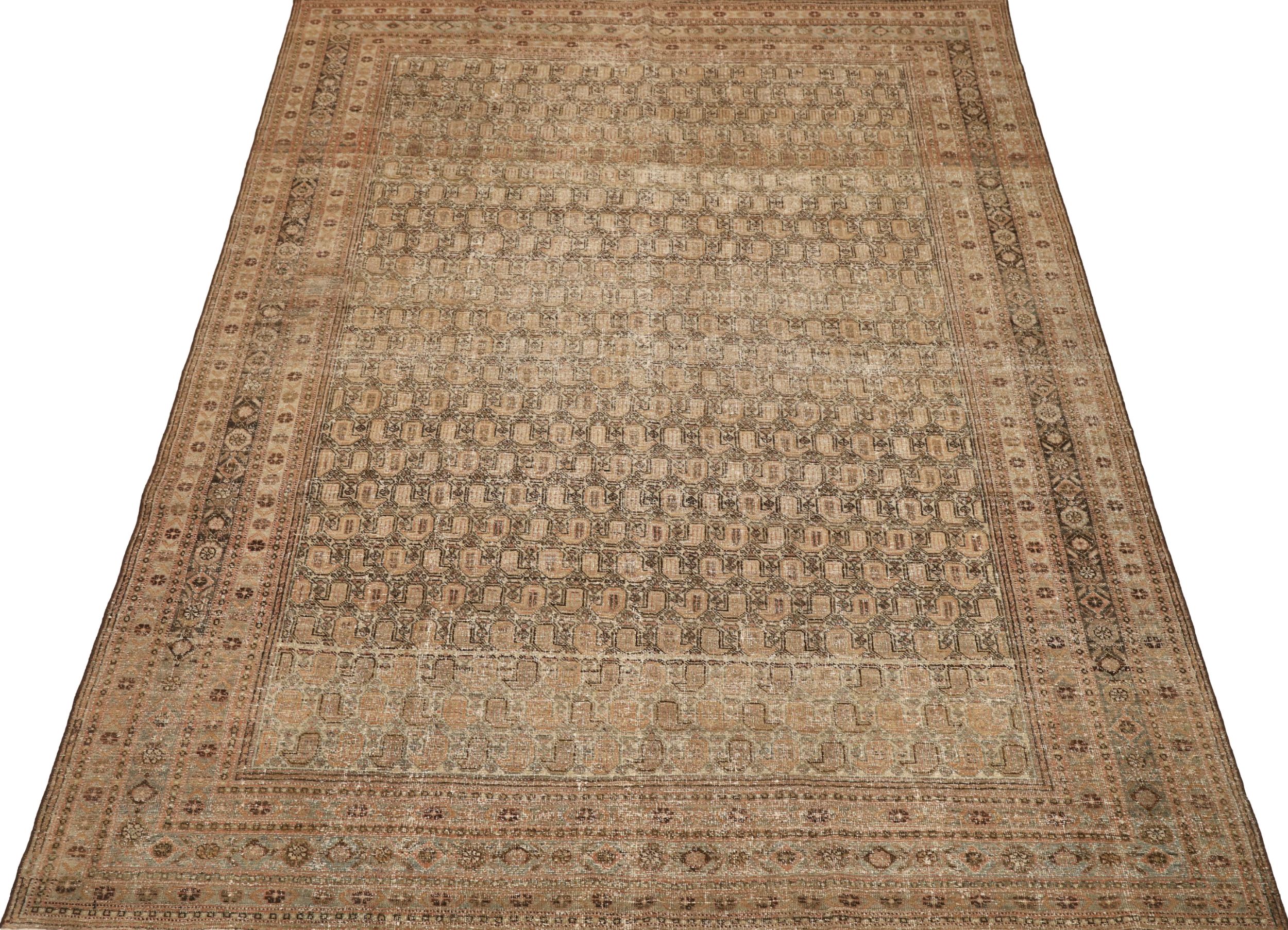 Thumbnail 6 for Antique Persian Mahal Traditional Rug 94559