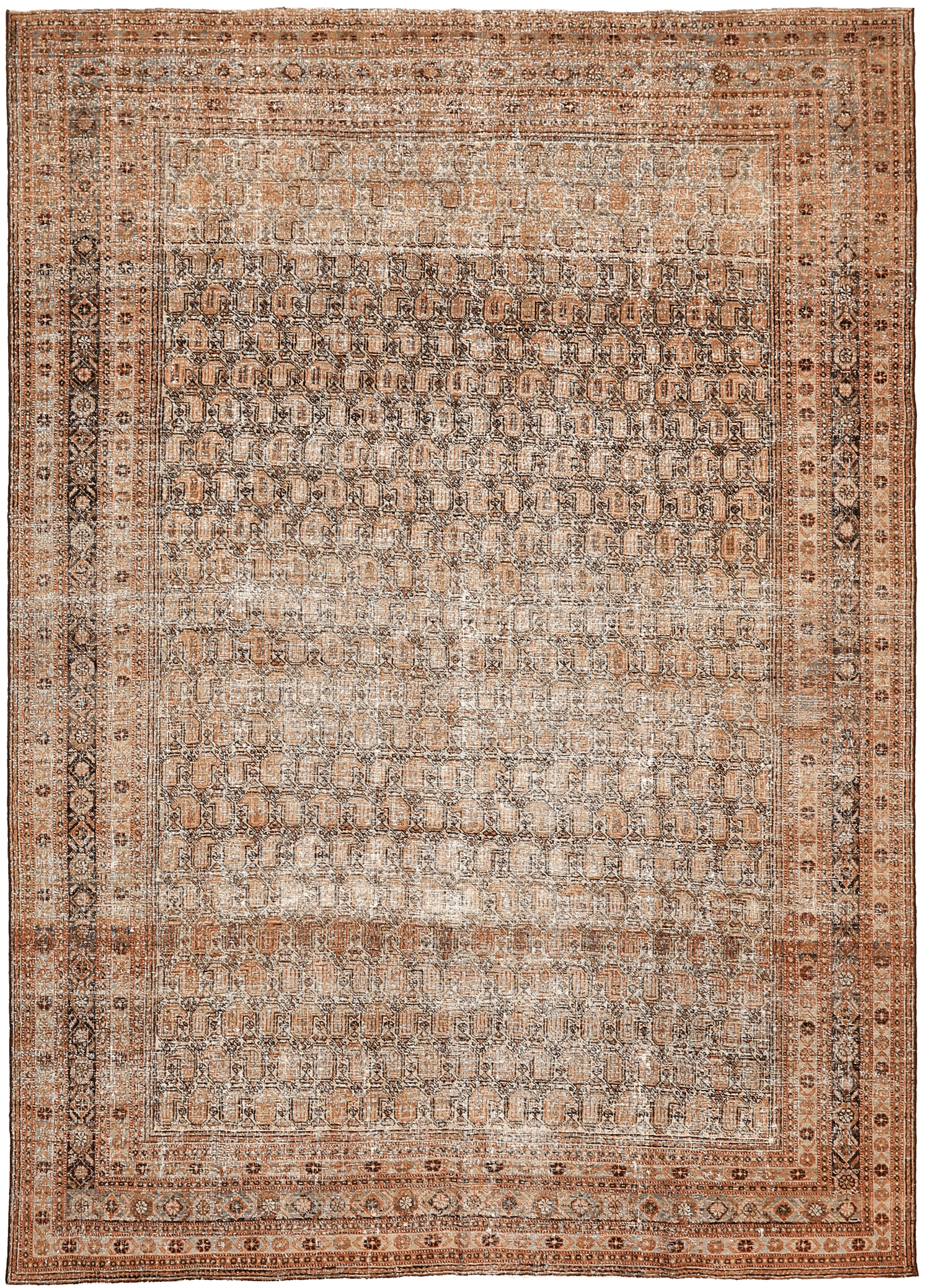 Thumbnail 2 for Antique Persian Mahal Traditional Rug 94559