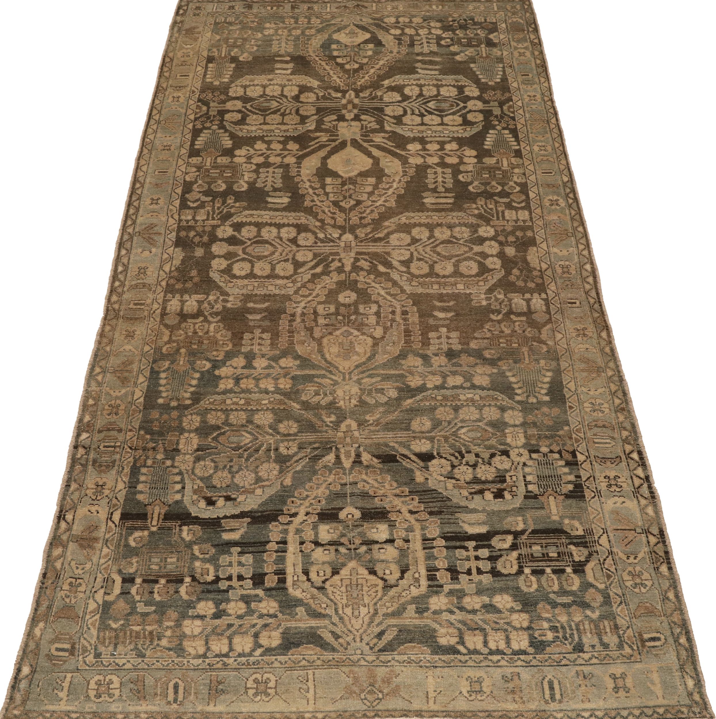 Thumbnail 5 for Antique Persian Malayer Traditional Rug 94568