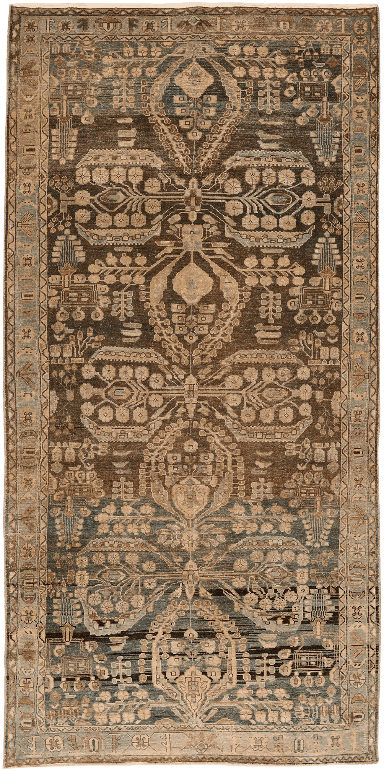 Thumbnail 2 for Antique Persian Malayer Traditional Rug 94568
