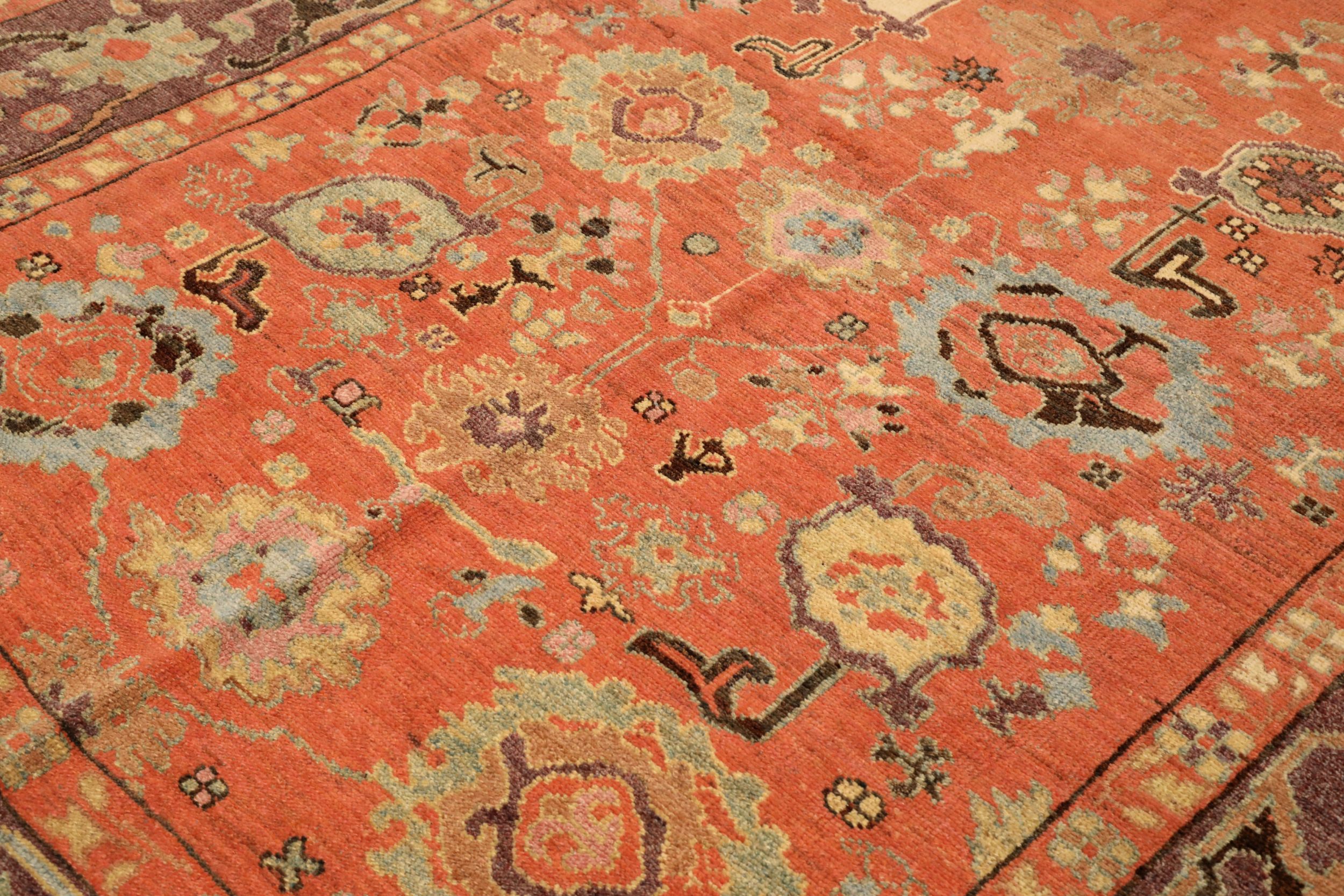 Thumbnail 6 for Turkey Oushak Tribal Rug 94595