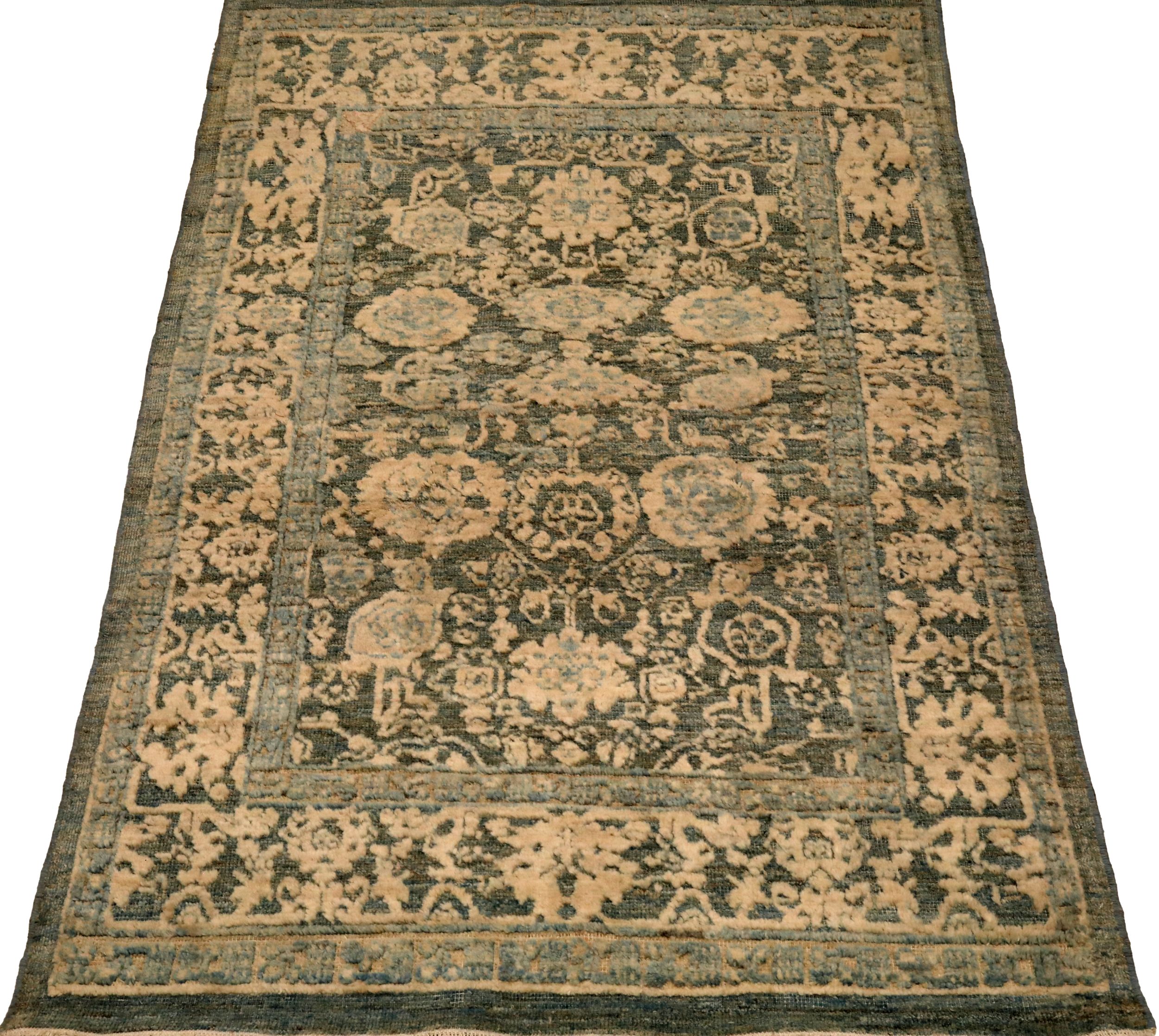 Thumbnail 5 for Turkey Abadeh Tribal Rug 94599