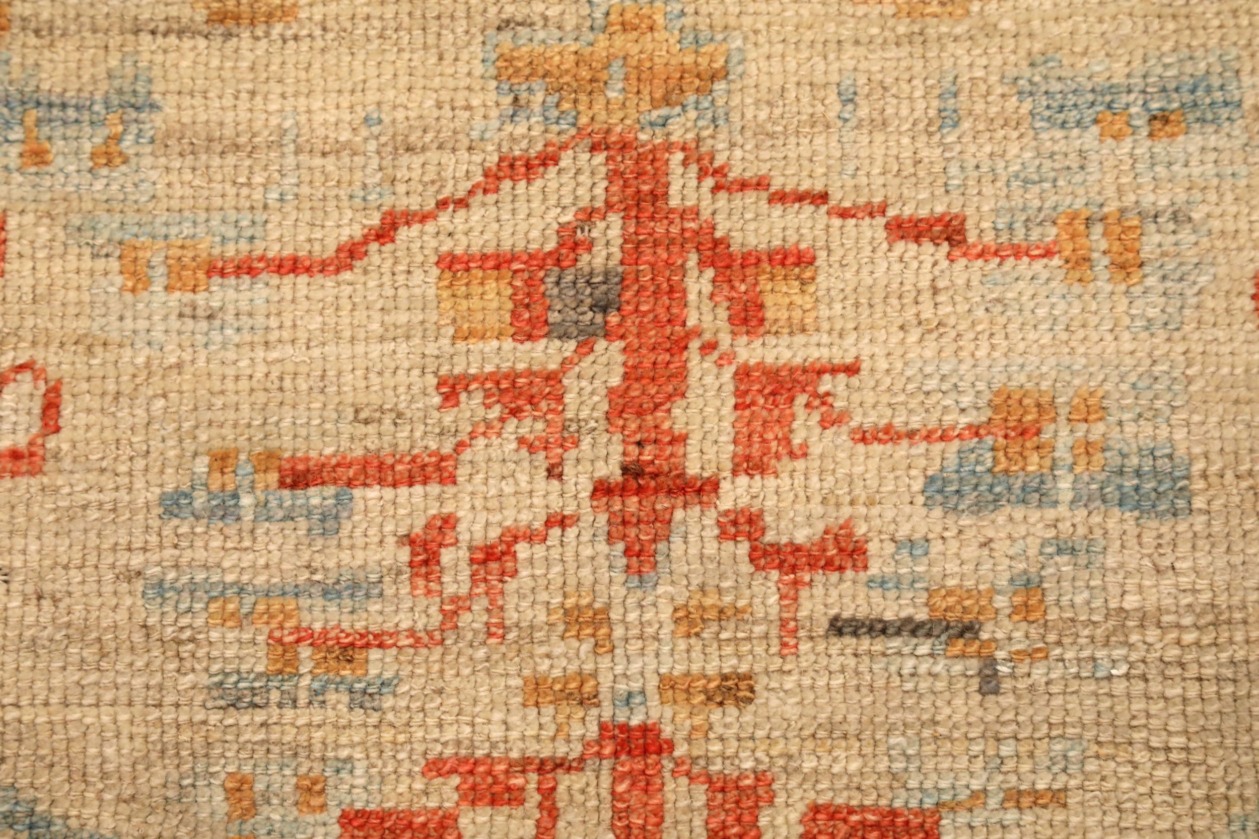 Thumbnail 13 for Turkey Oushak Tribal Rug 94609