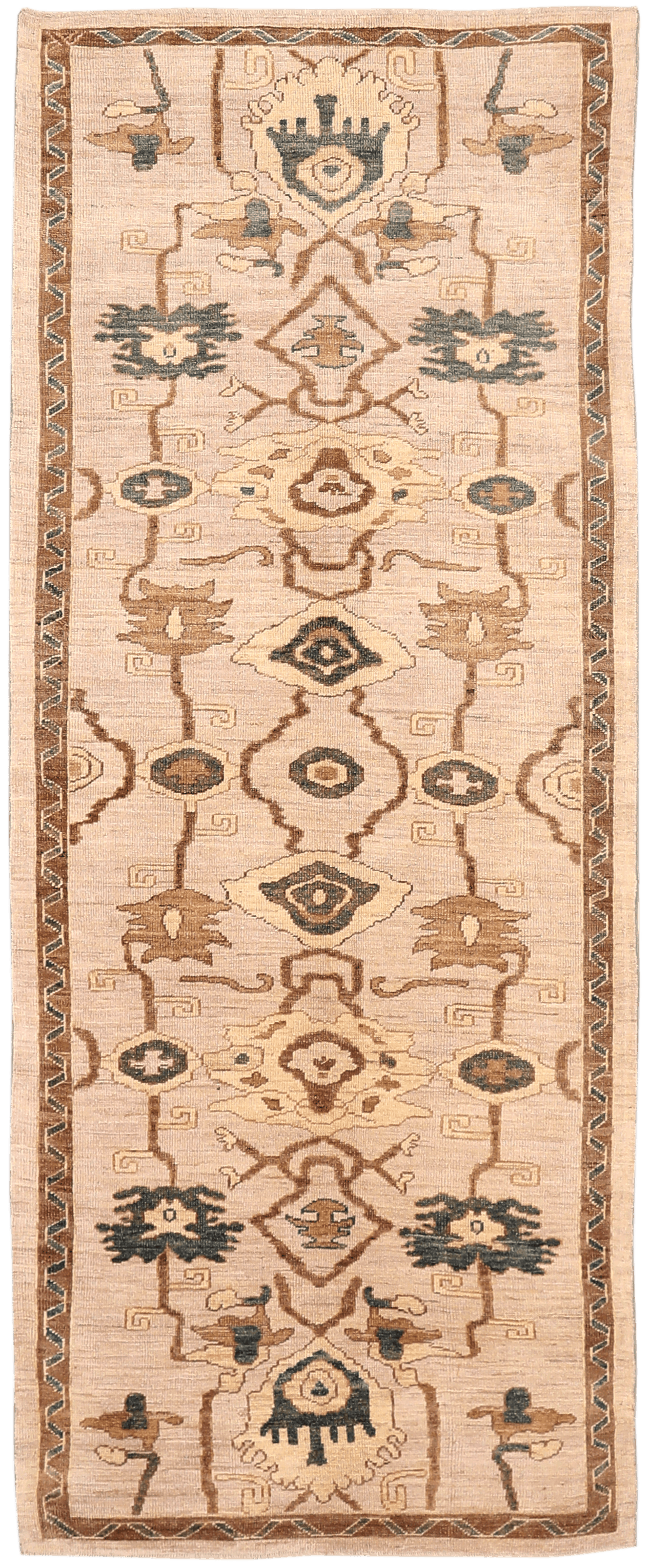 Thumbnail 2 for Turkey Abadeh Tribal Rug 94616
