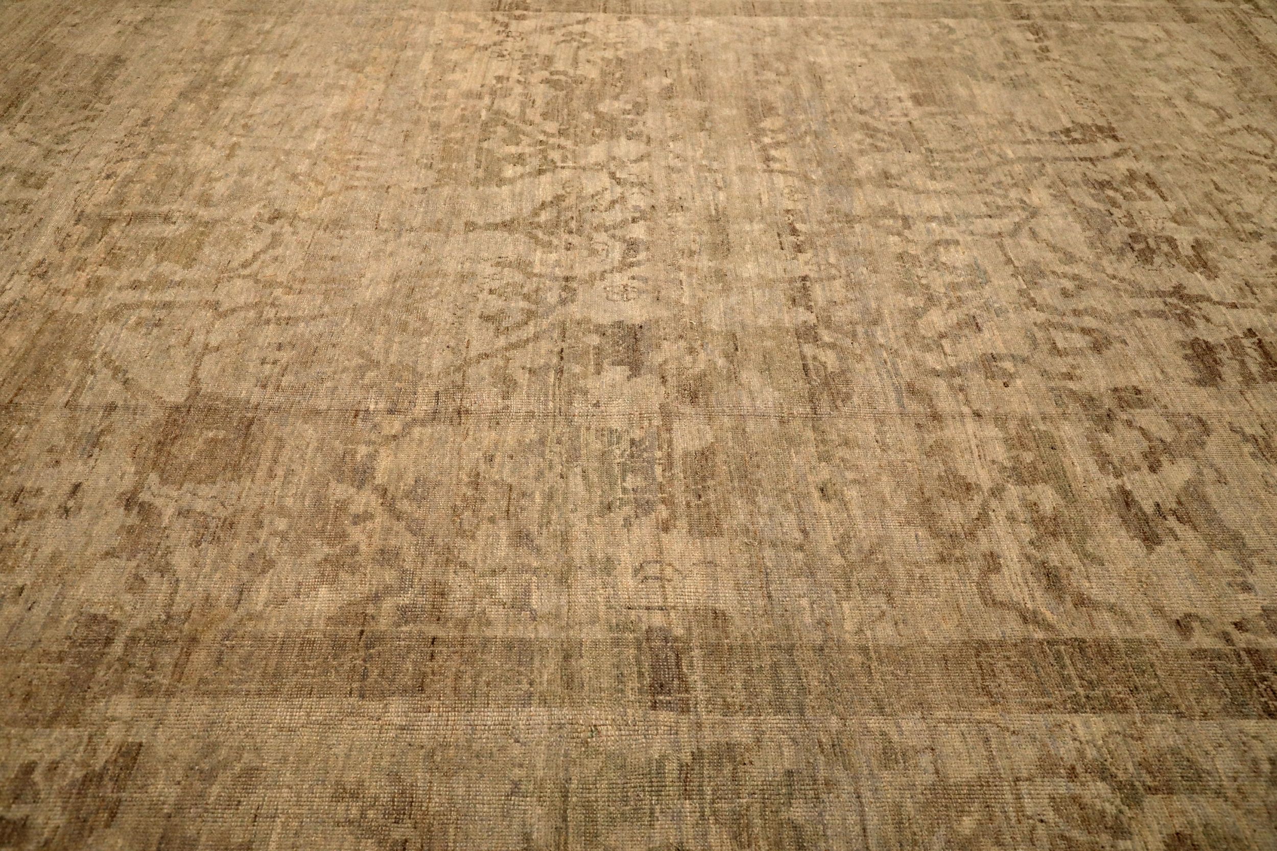 Thumbnail 4 for Turkey Oushak Tribal Rug 94620