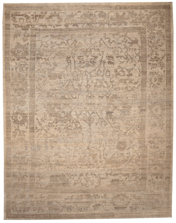 Thumbnail 6 for Turkey Oushak Tribal Rug 94620