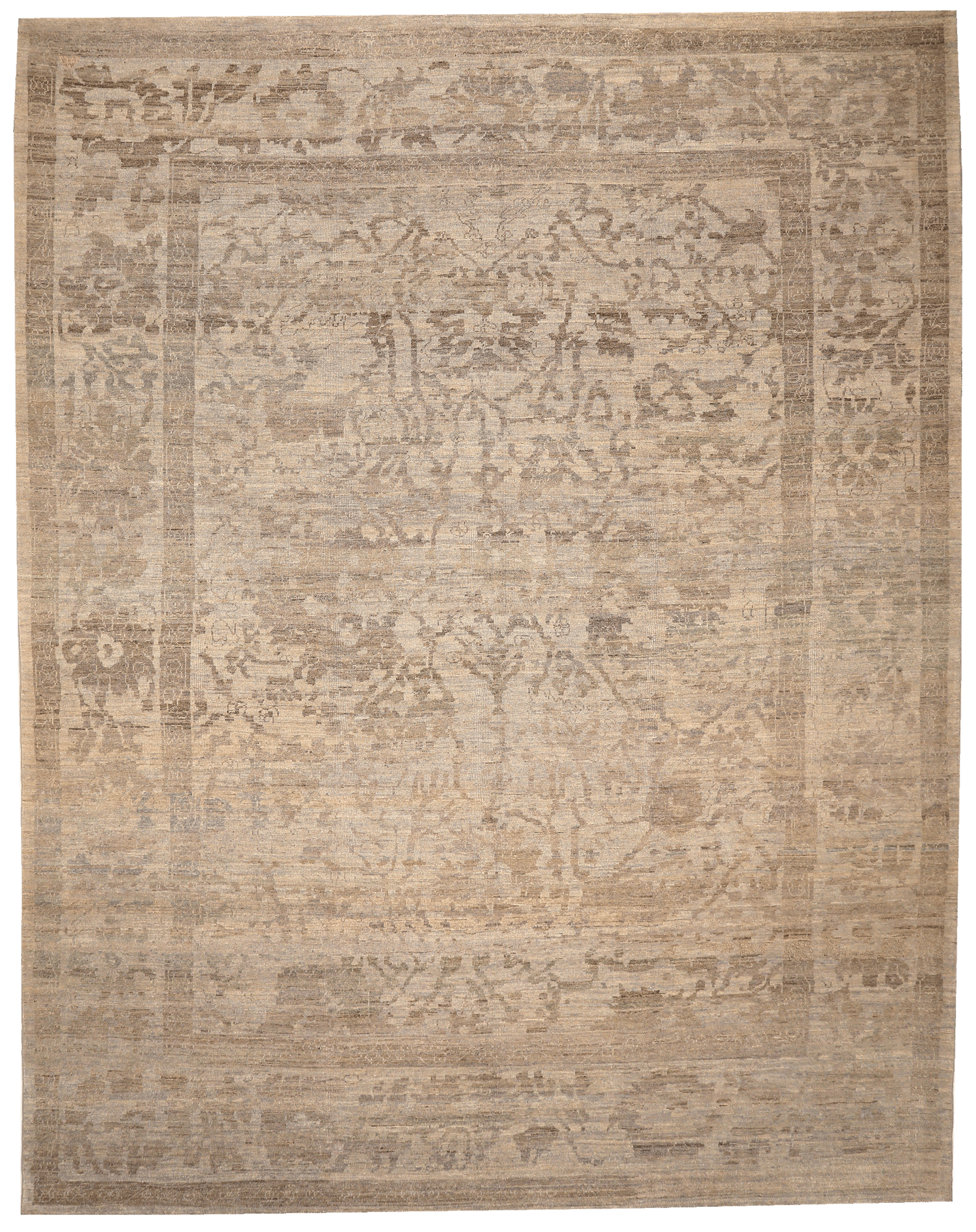 Thumbnail 2 for Turkey Oushak Tribal Rug 94620