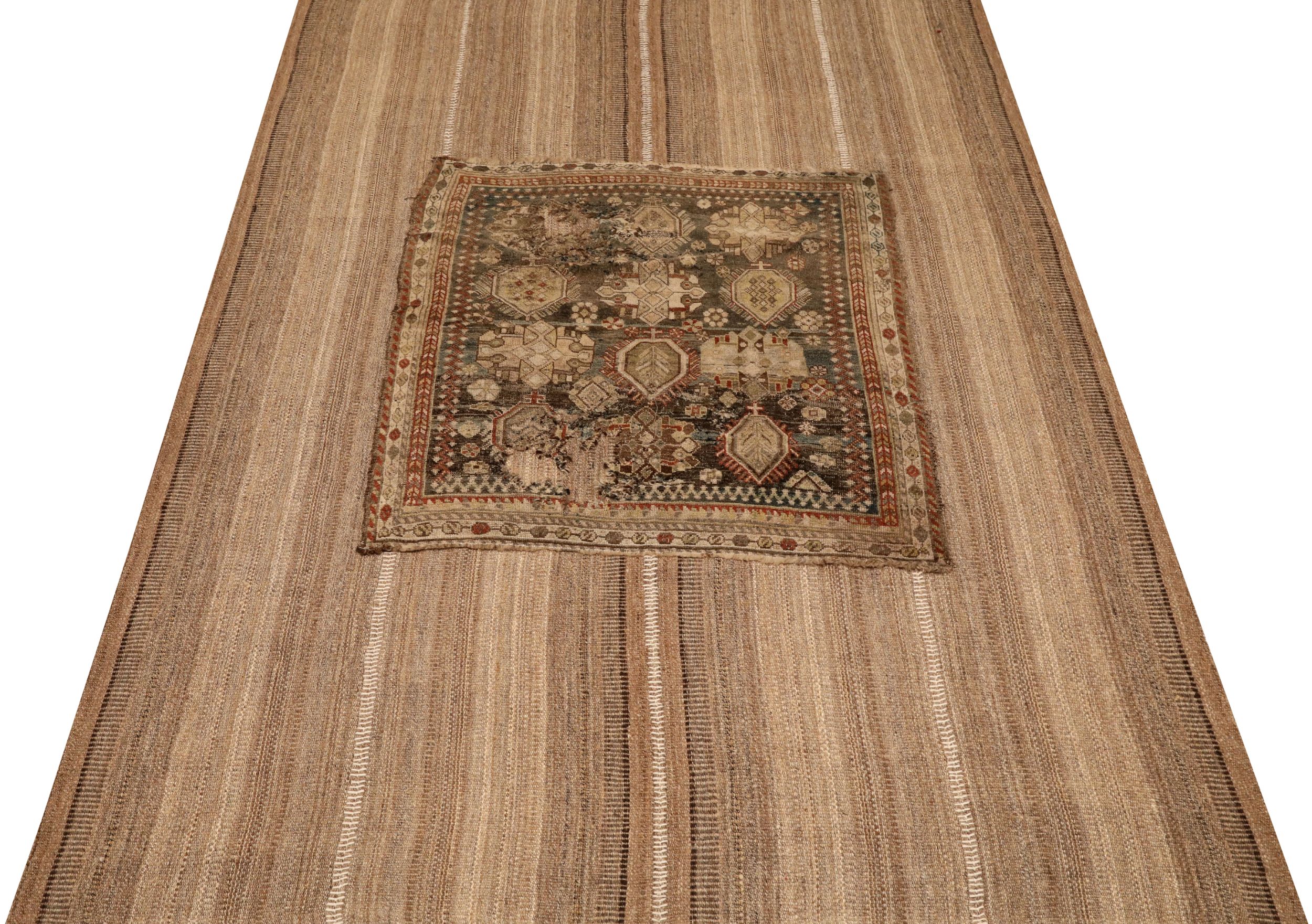 Thumbnail 11 for Turkey Abadeh Tribal Rug 94632