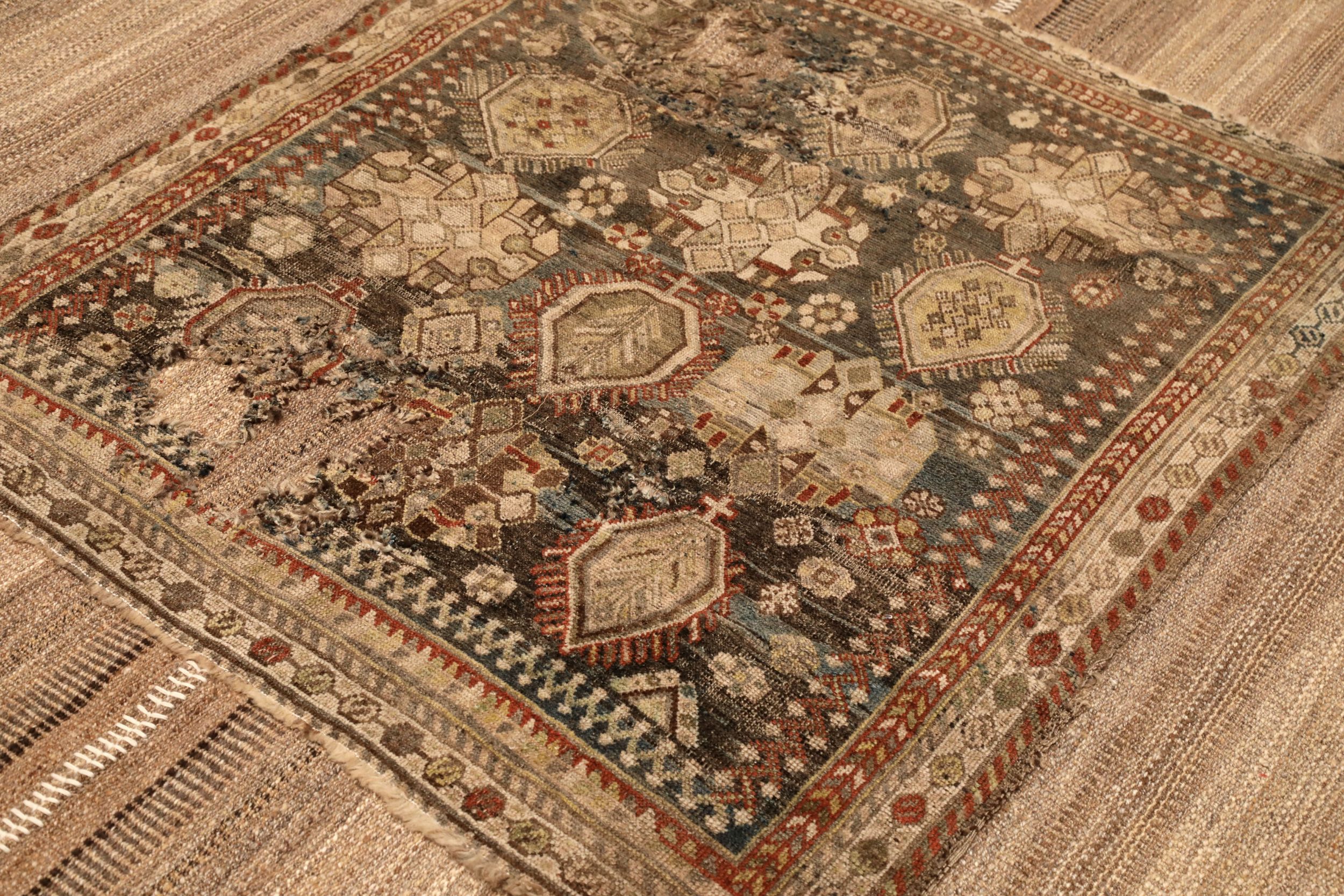 Thumbnail 8 for Turkey Abadeh Tribal Rug 94632