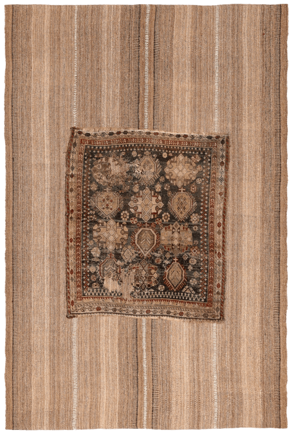 Thumbnail 4 for Turkey Abadeh Tribal Rug 94632