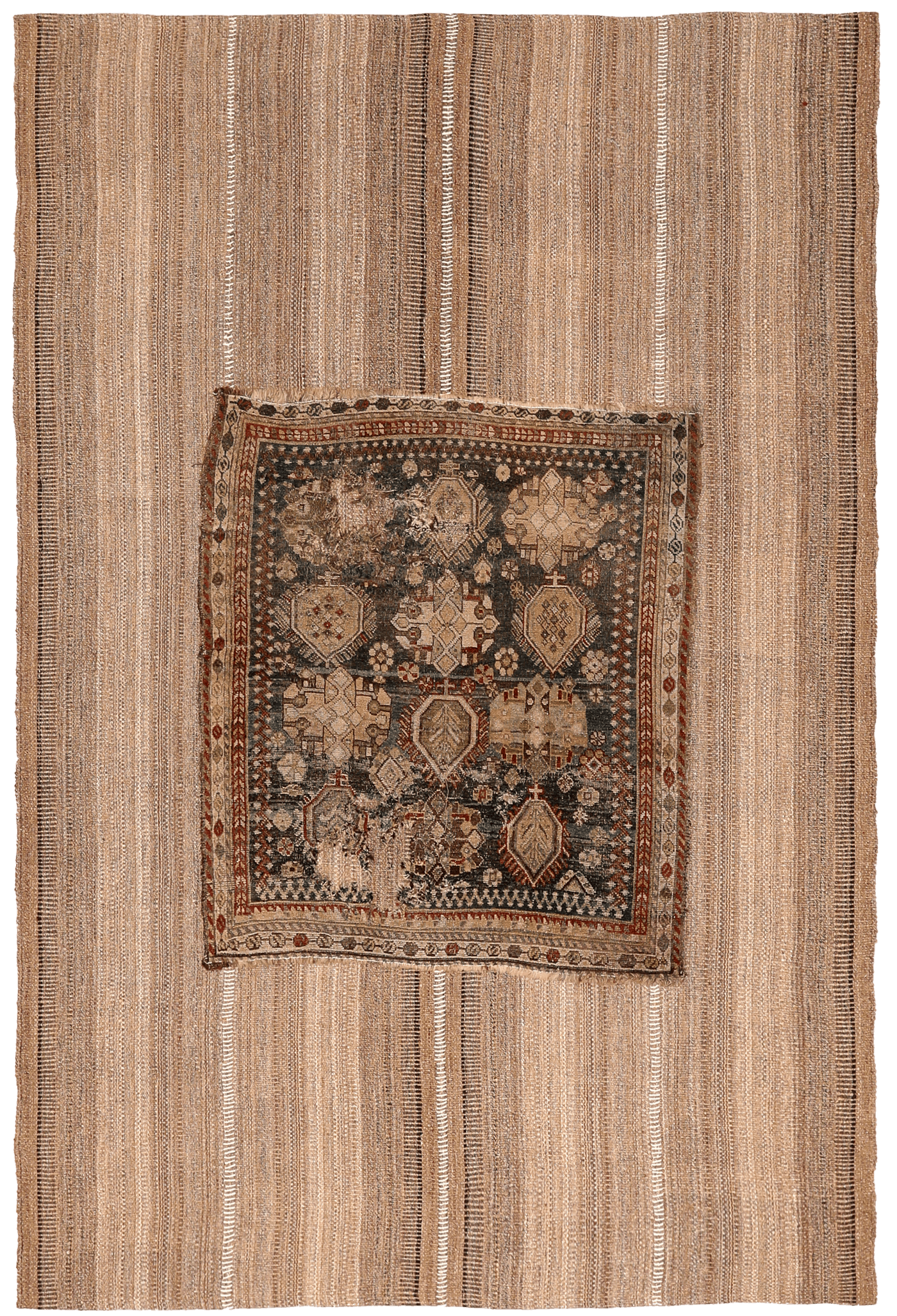Thumbnail 2 for Turkey Abadeh Tribal Rug 94632