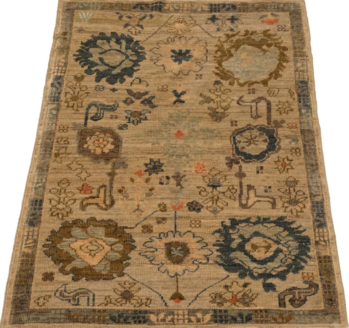 Thumbnail 15 for Turkey Abadeh Tribal Rug 94637