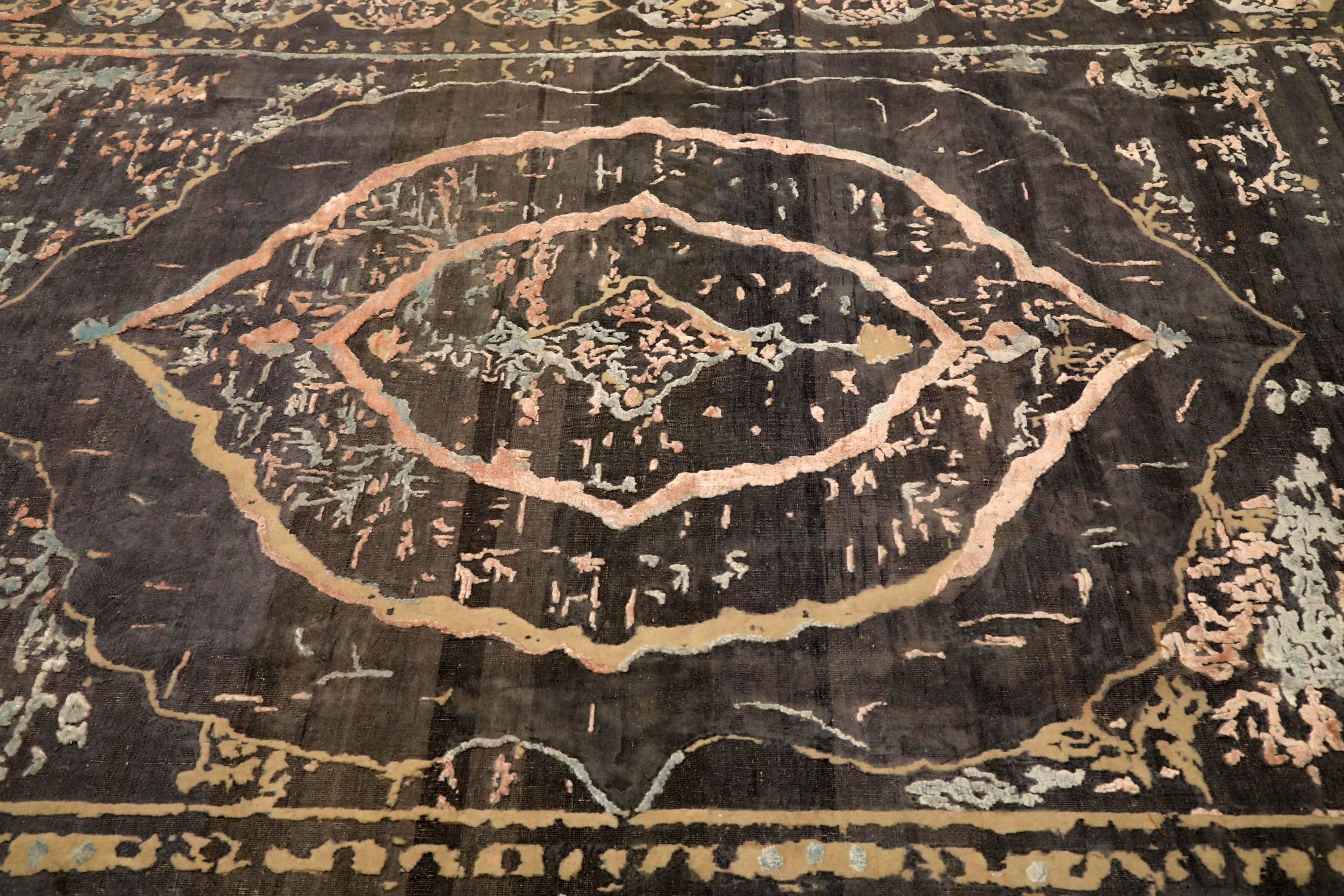 Thumbnail 5 for Turkey Abadeh Tribal Rug 94639