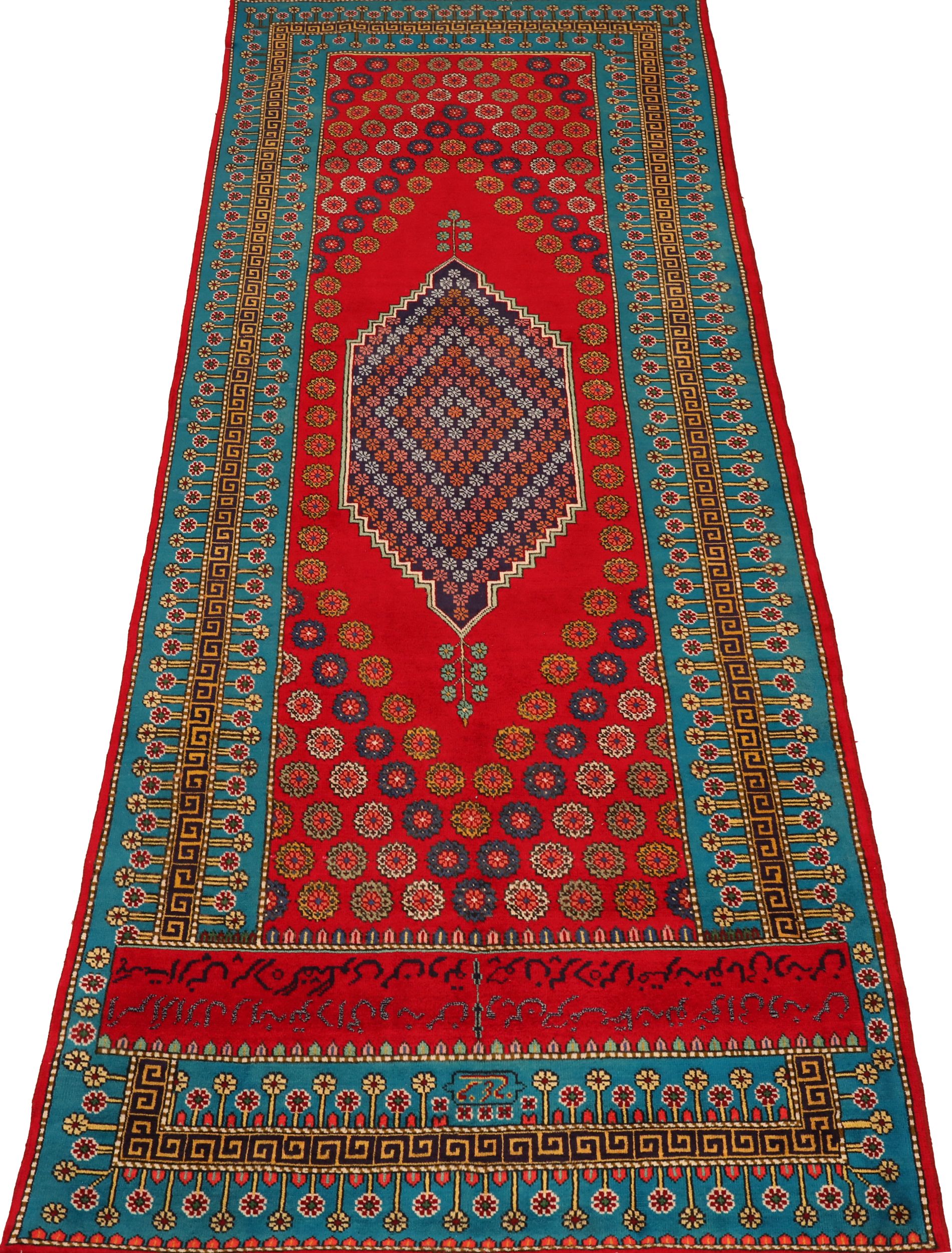 Thumbnail 10 for Antique Persian Tabriz Traditional Rug 94654