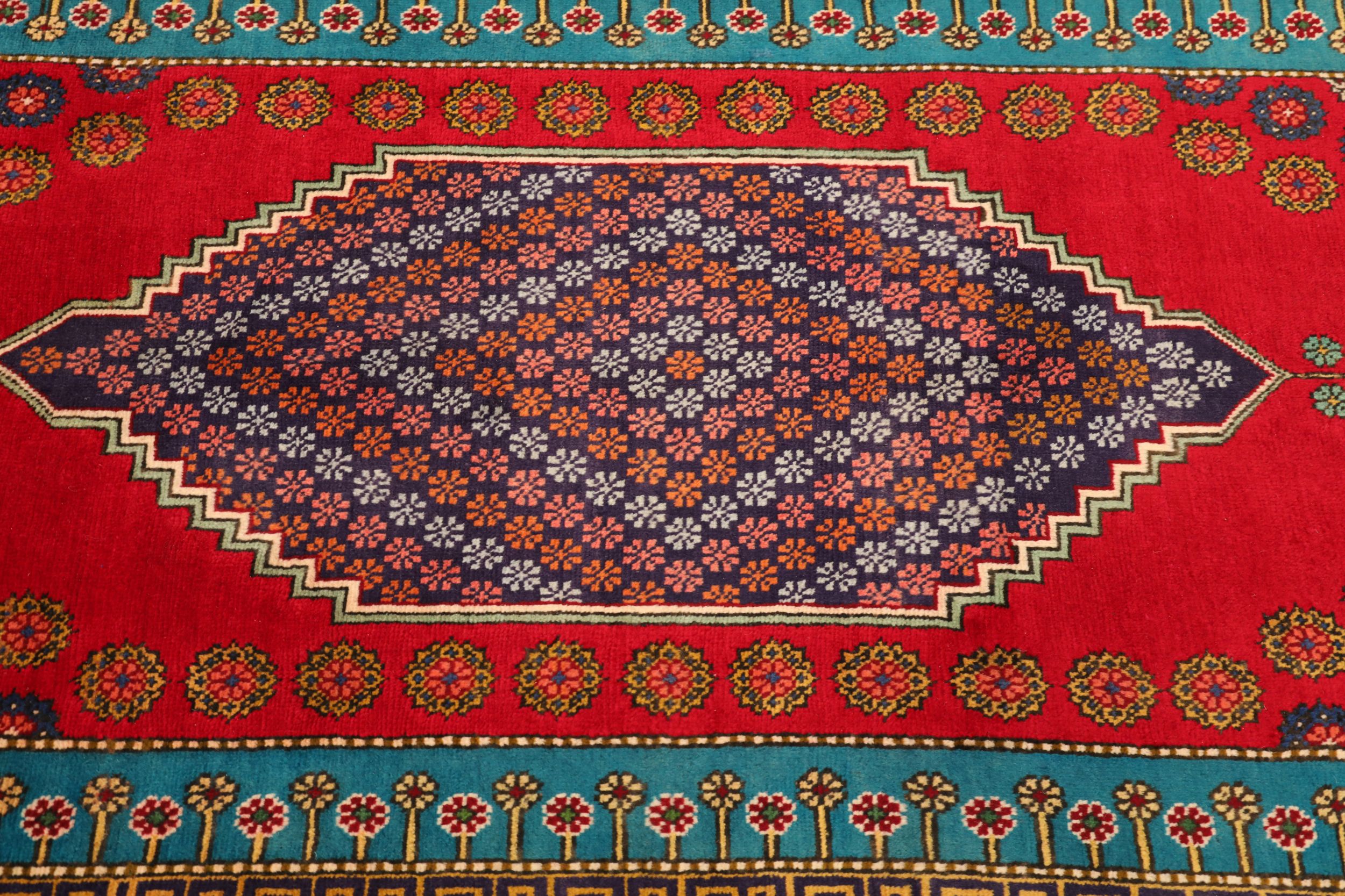 Thumbnail 11 for Antique Persian Tabriz Traditional Rug 94654