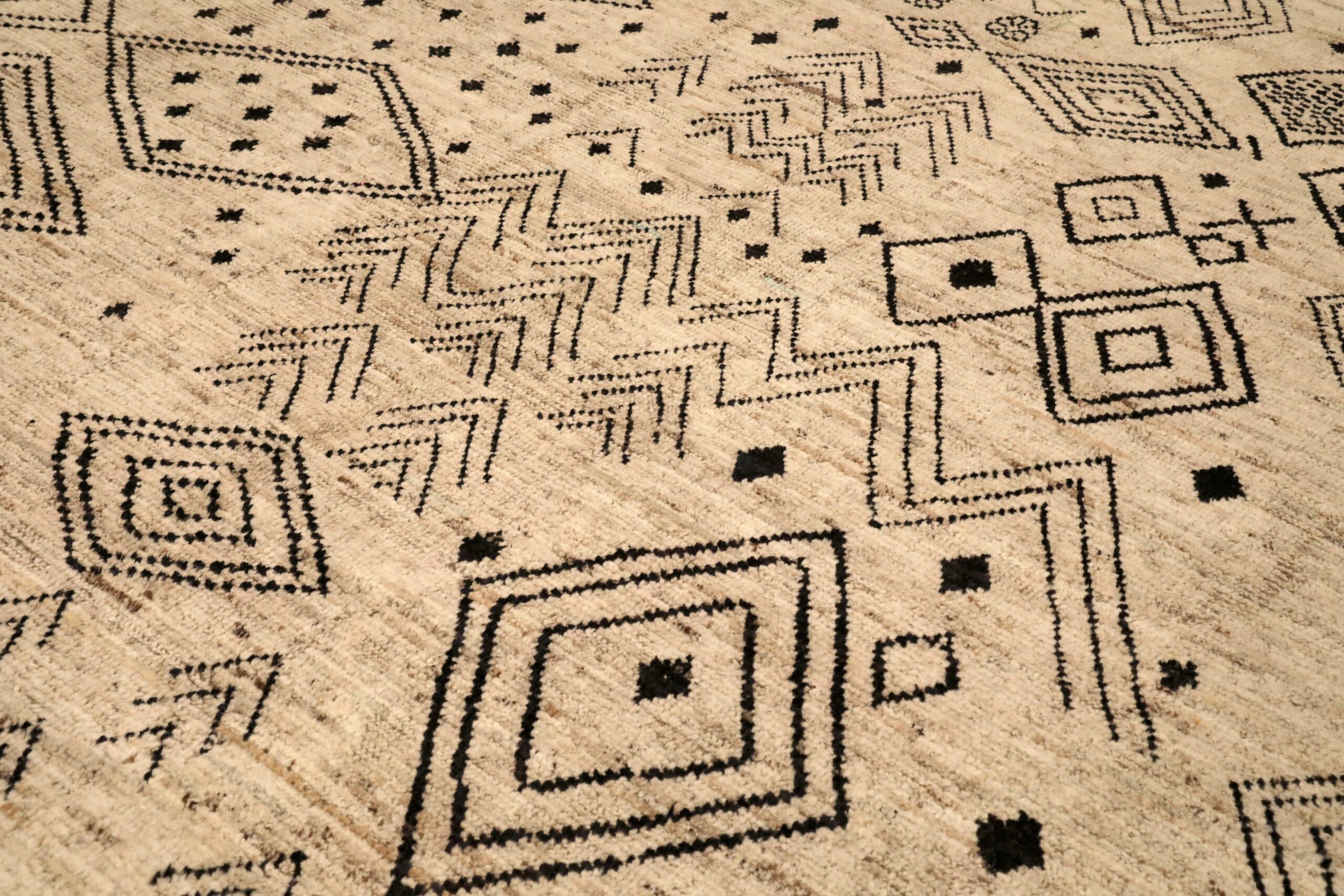 Thumbnail 11 for Afghanistan Moroccan Tribal Rug 96454