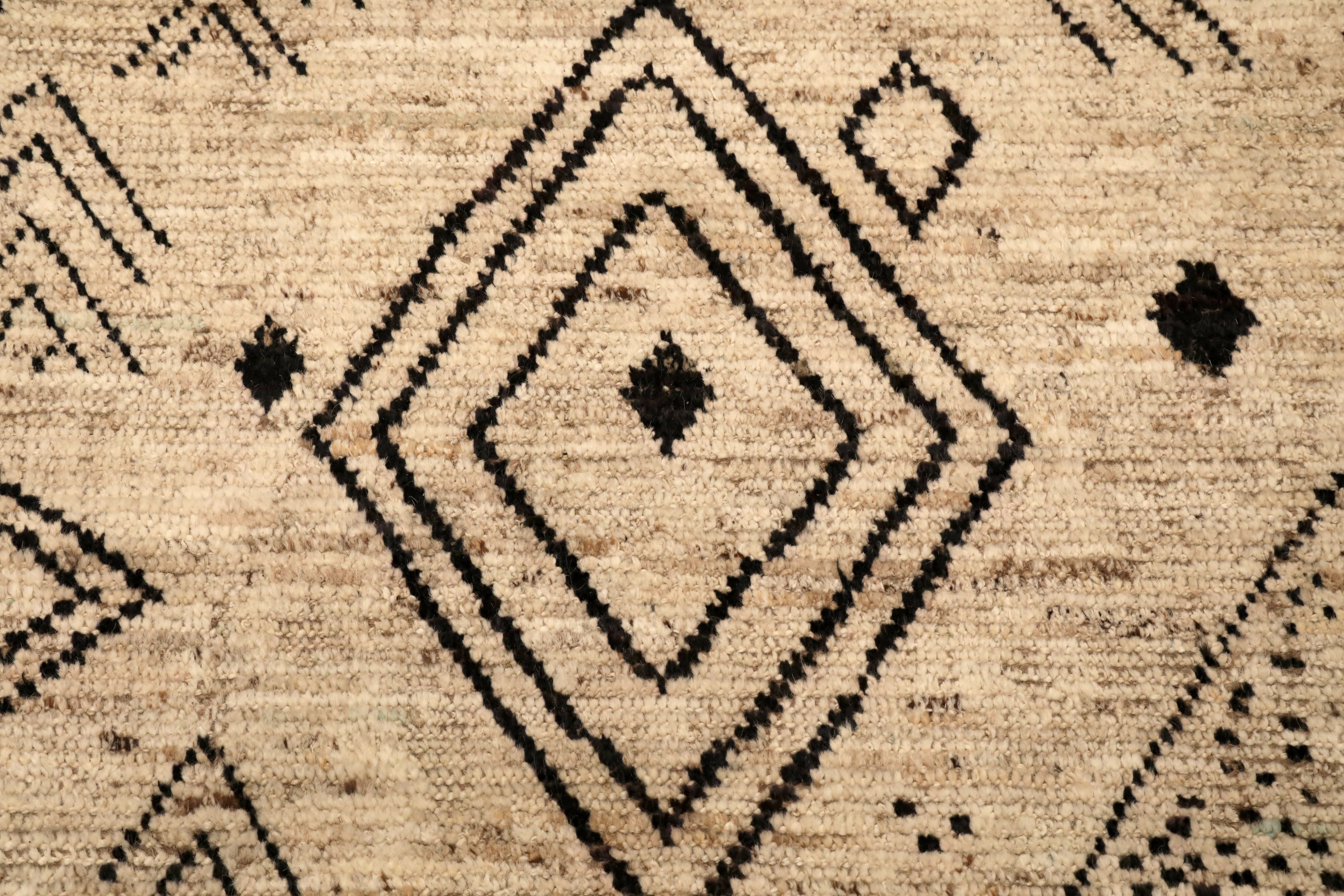 Thumbnail 5 for Afghanistan Moroccan Tribal Rug 96454
