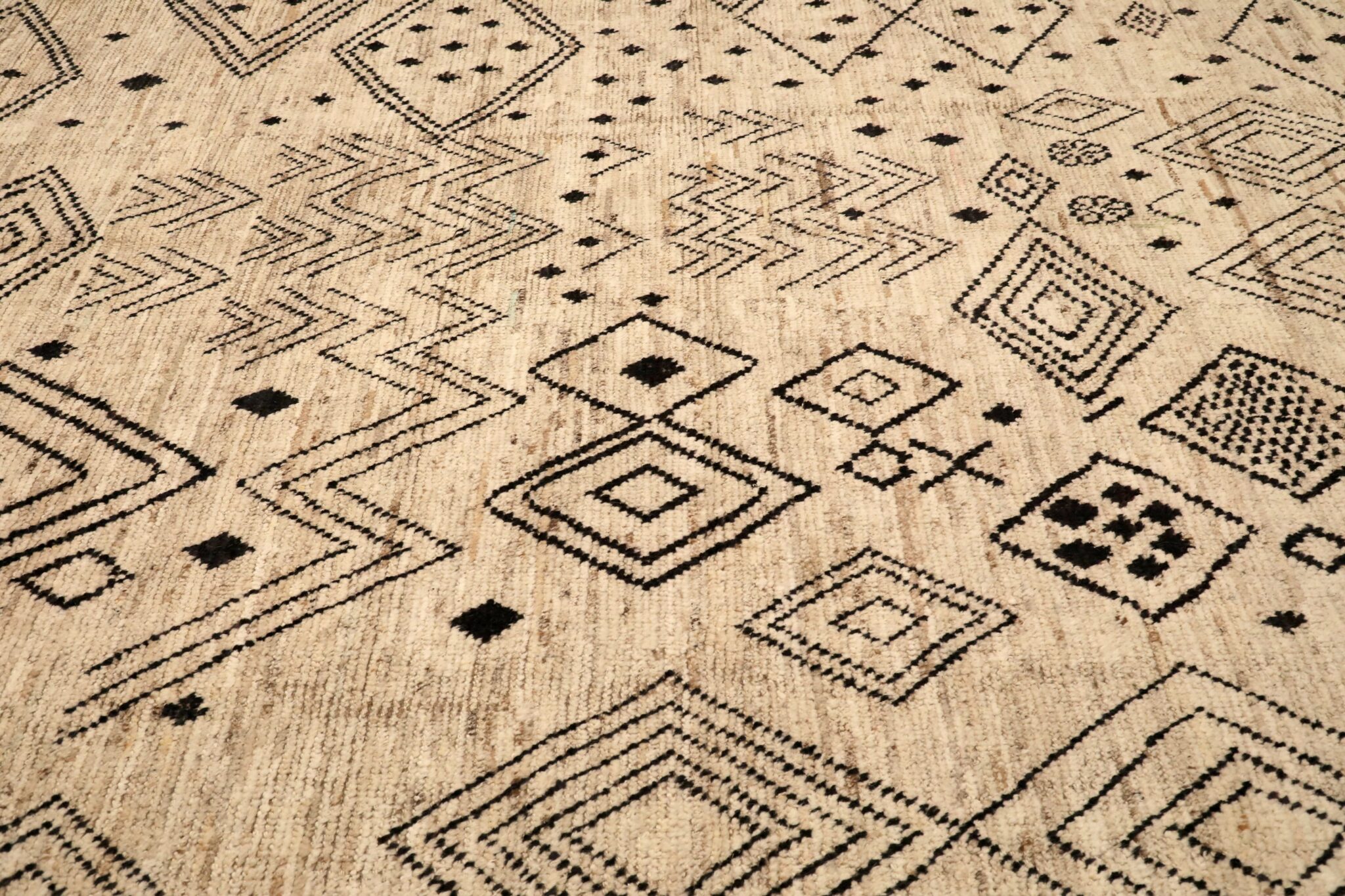 Thumbnail 14 for Afghanistan Moroccan Tribal Rug 96454