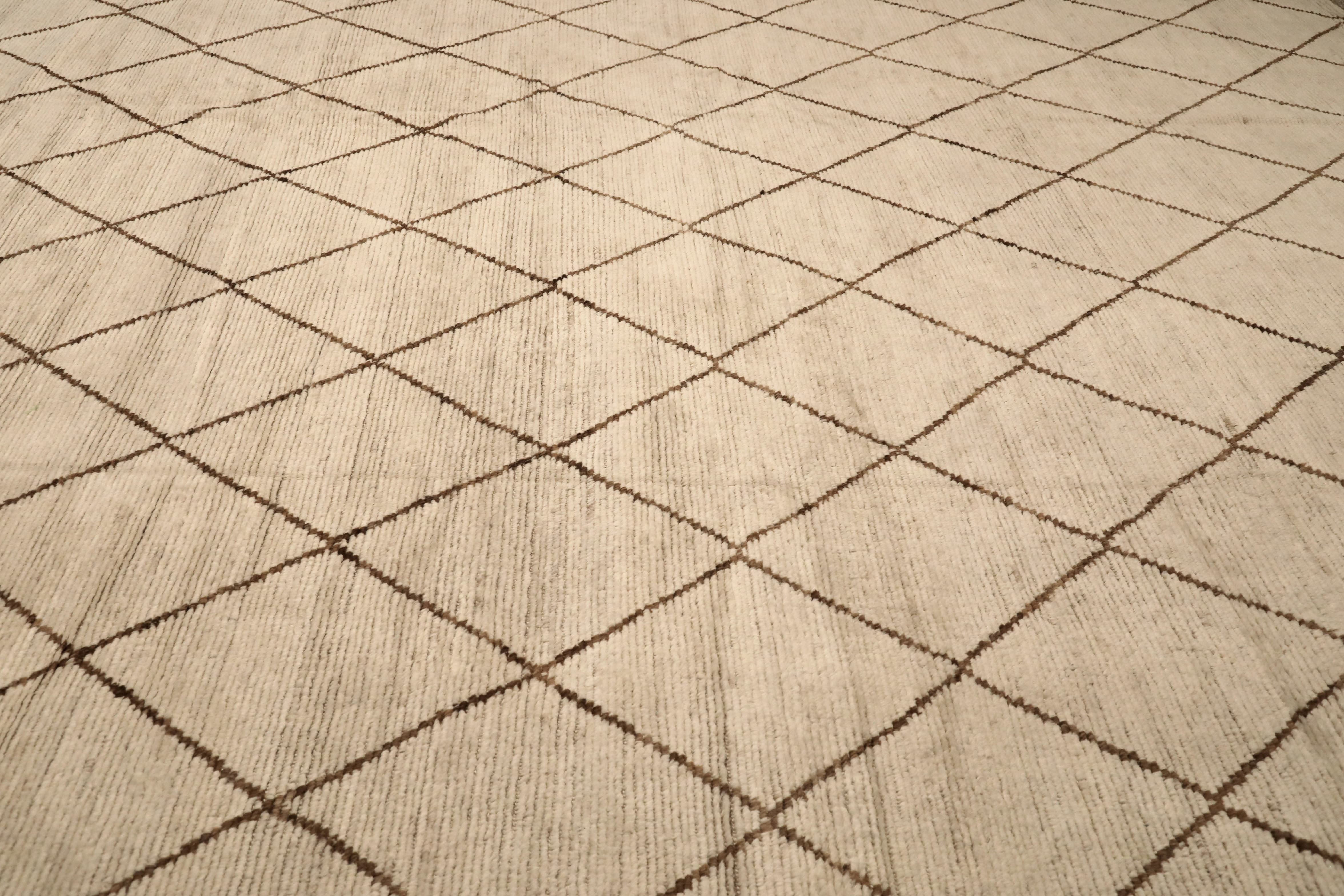 Thumbnail 4 for Afghanistan Moroccan Tribal Rug 96457