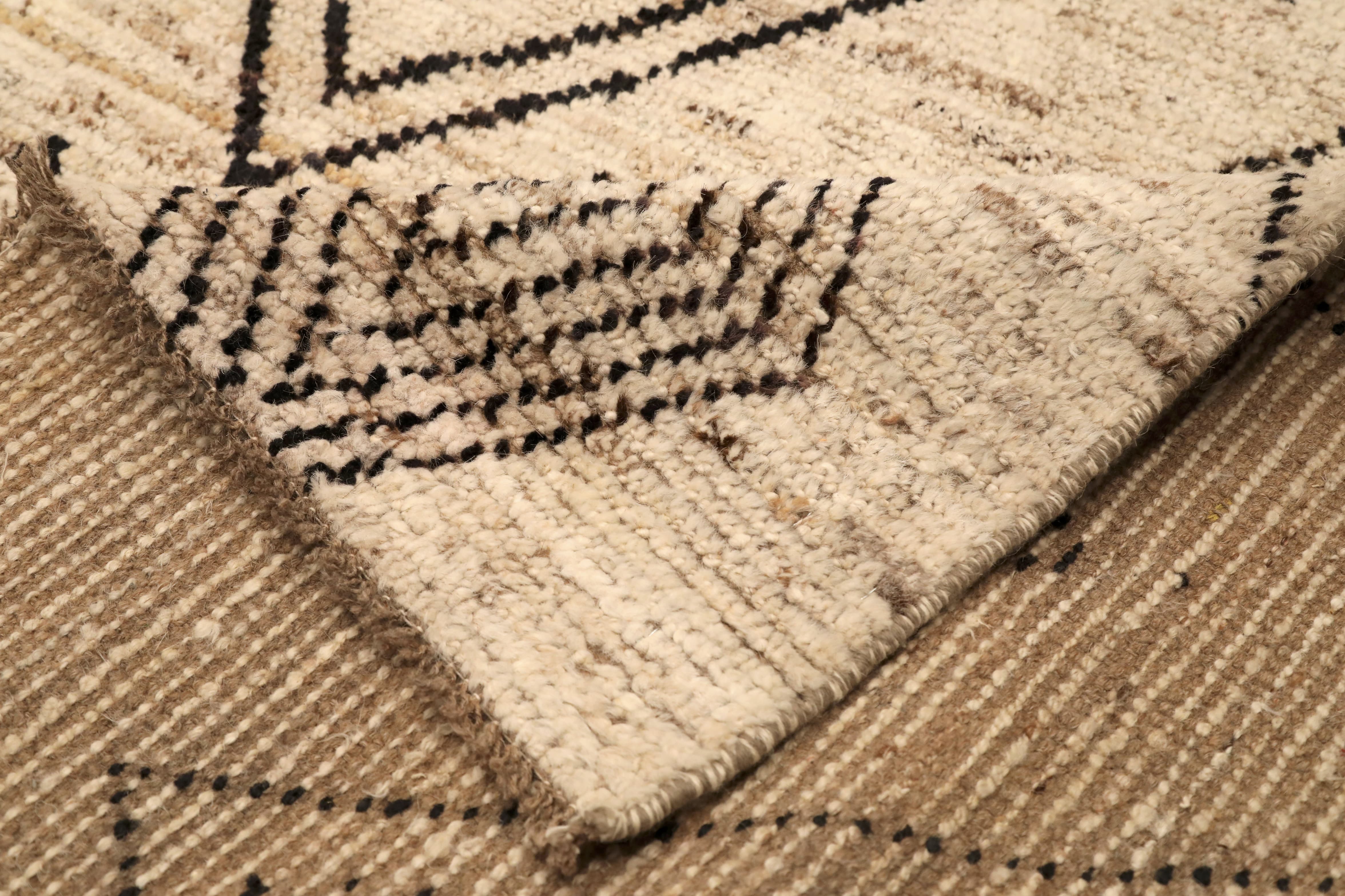 Thumbnail 7 for Afghanistan Moroccan Tribal Rug 96454