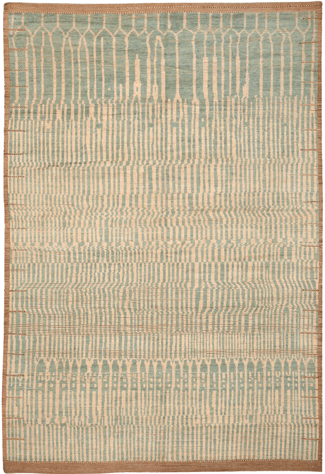 Thumbnail 6 for Afghanistan Moroccan Tribal Rug 96459