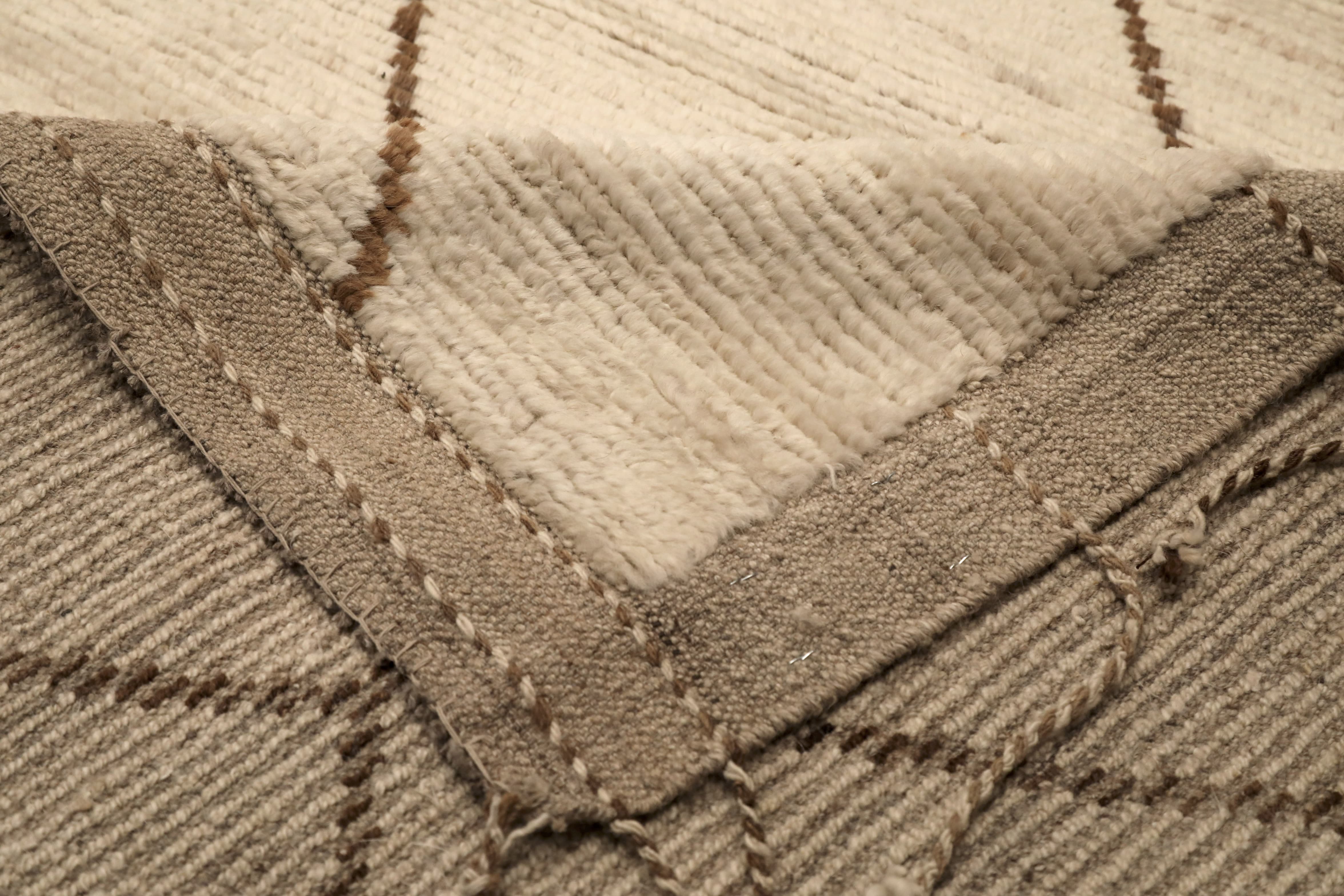 Thumbnail 5 for Afghanistan Moroccan Tribal Rug 96457