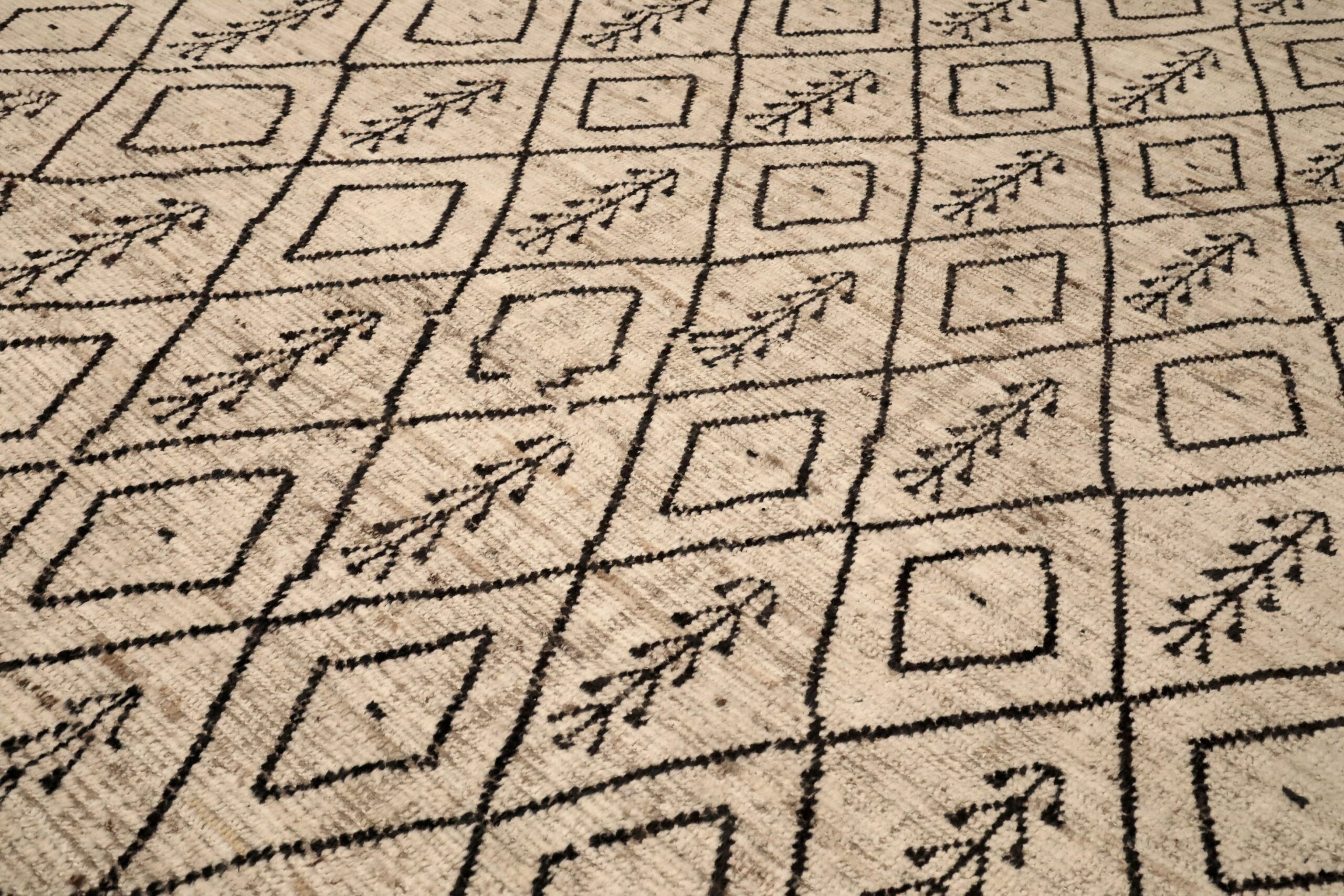 Thumbnail 11 for Afghanistan Moroccan Tribal Rug 96467