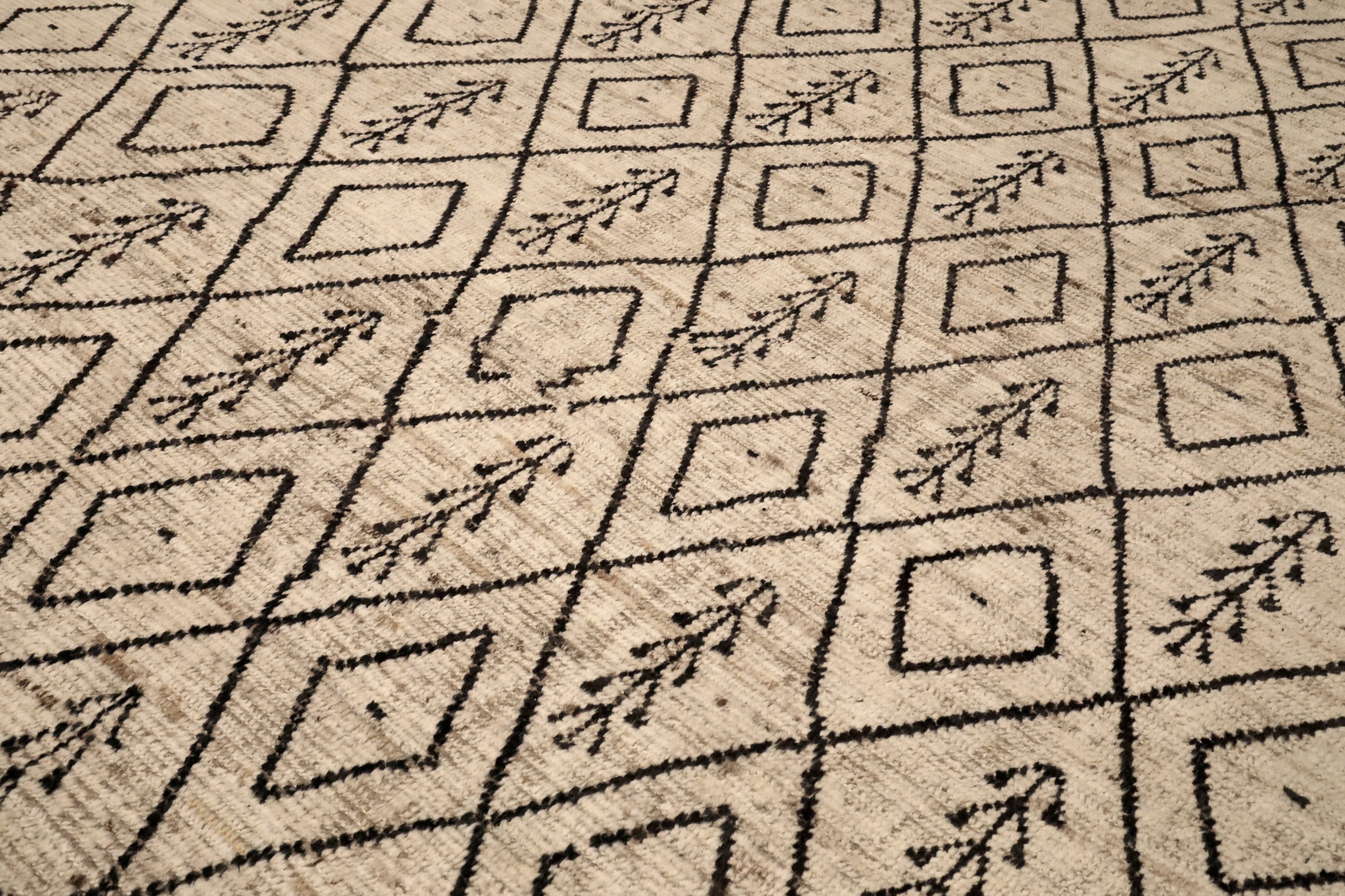 Thumbnail 6 for Afghanistan Moroccan Tribal Rug 96467