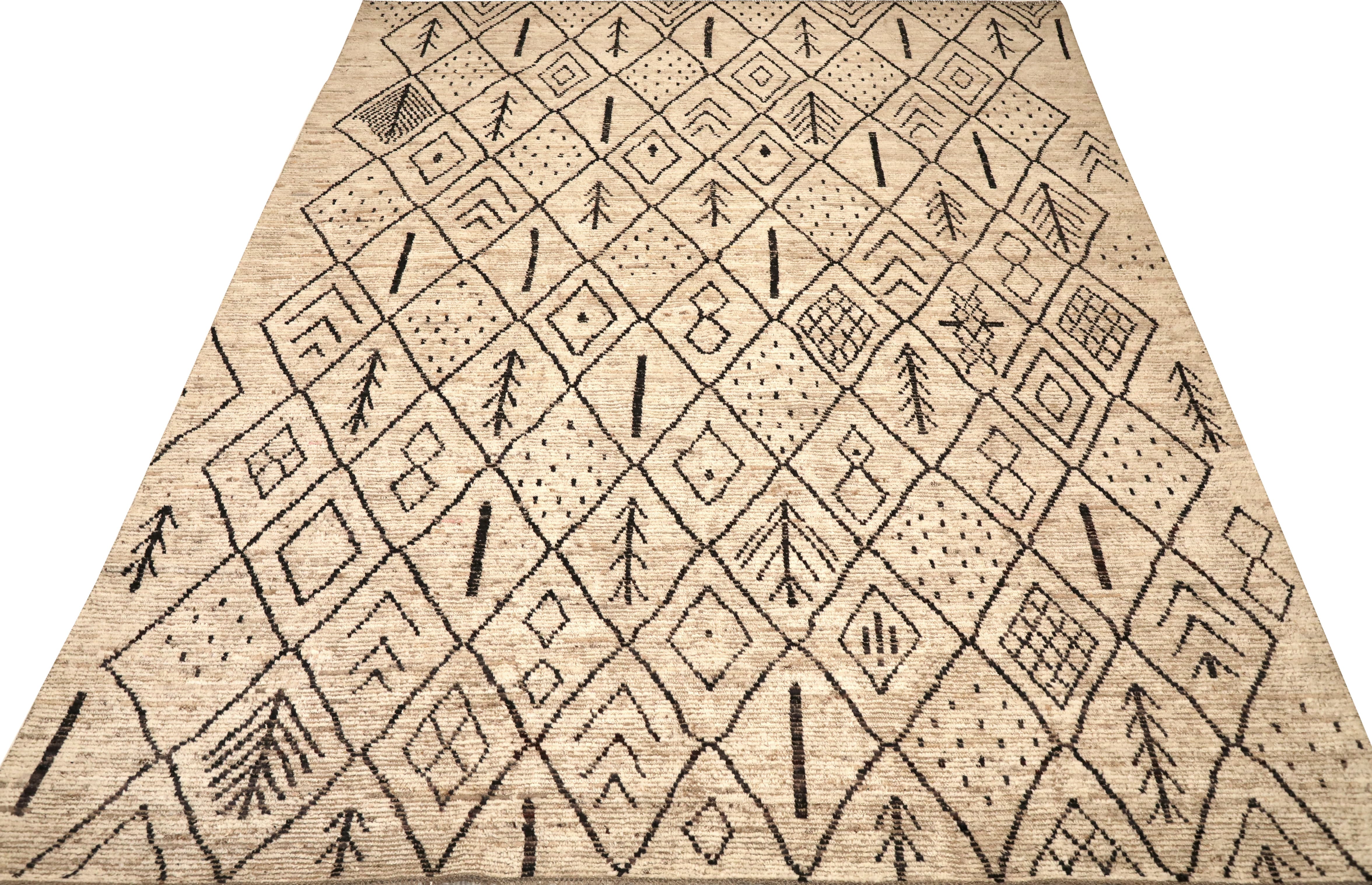 Thumbnail 3 for Afghanistan Moroccan Tribal Rug 96483