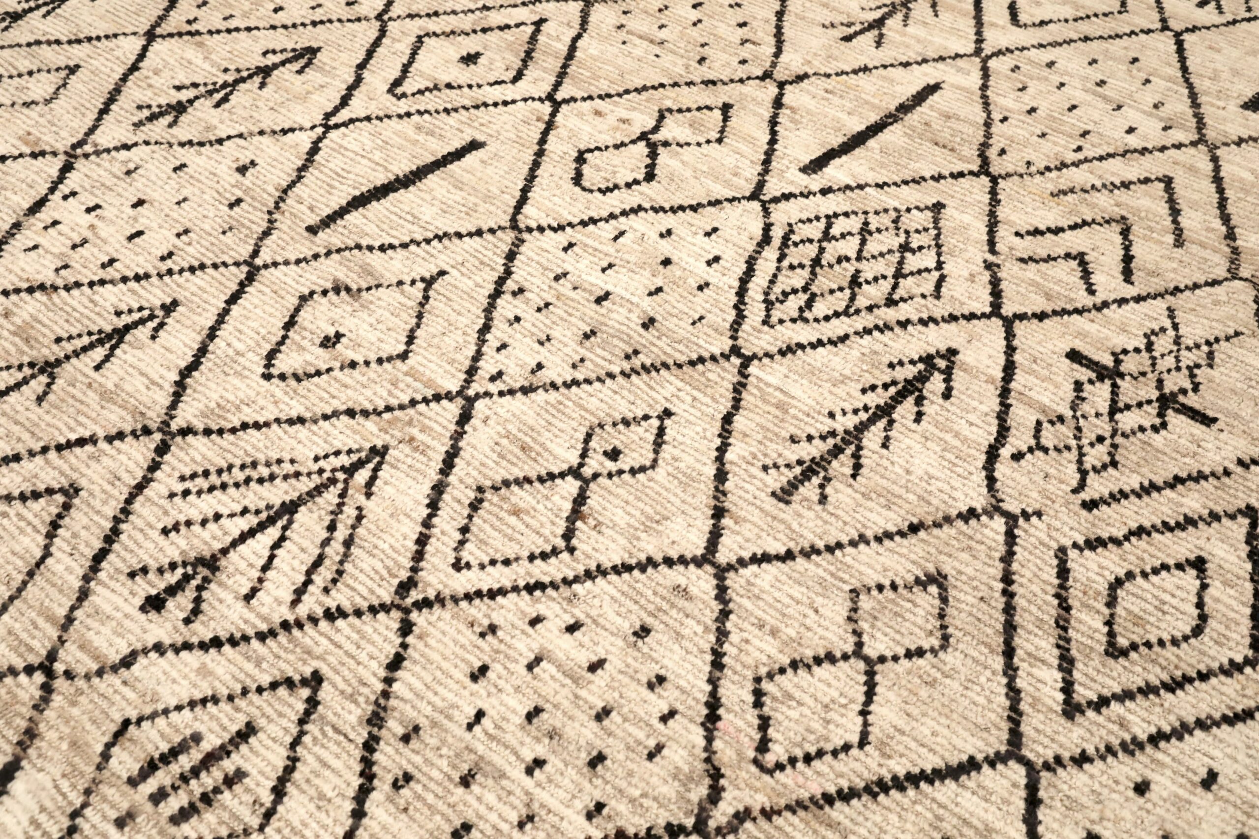 Thumbnail 12 for Afghanistan Moroccan Tribal Rug 96483