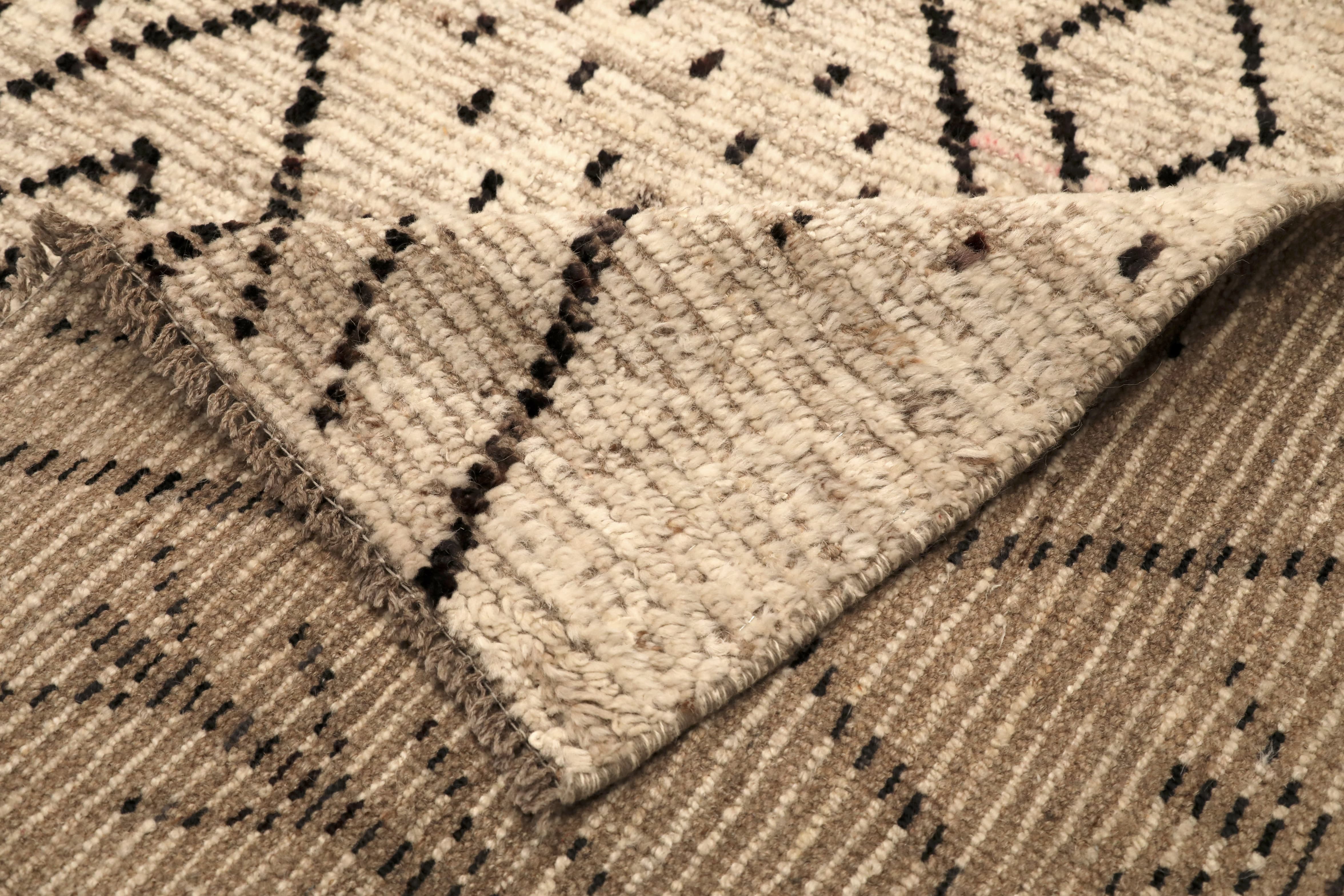 Thumbnail 8 for Afghanistan Moroccan Tribal Rug 96483