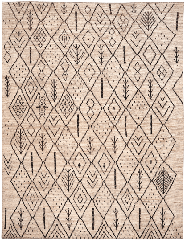 Thumbnail 9 for Afghanistan Moroccan Tribal Rug 96483