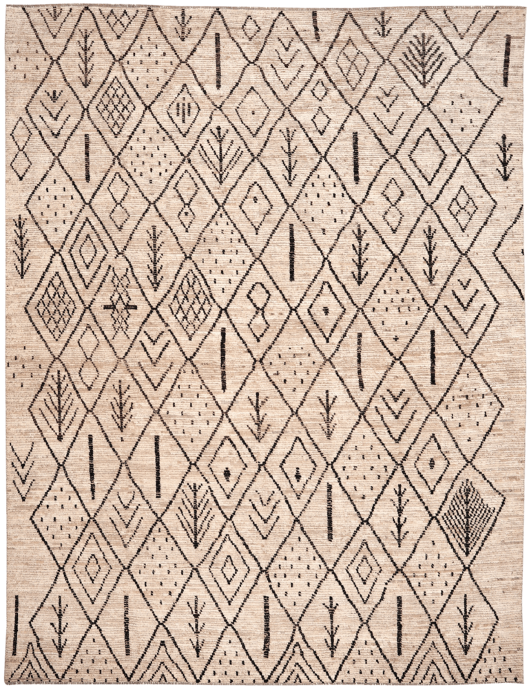 Thumbnail 4 for Afghanistan Moroccan Tribal Rug 96483