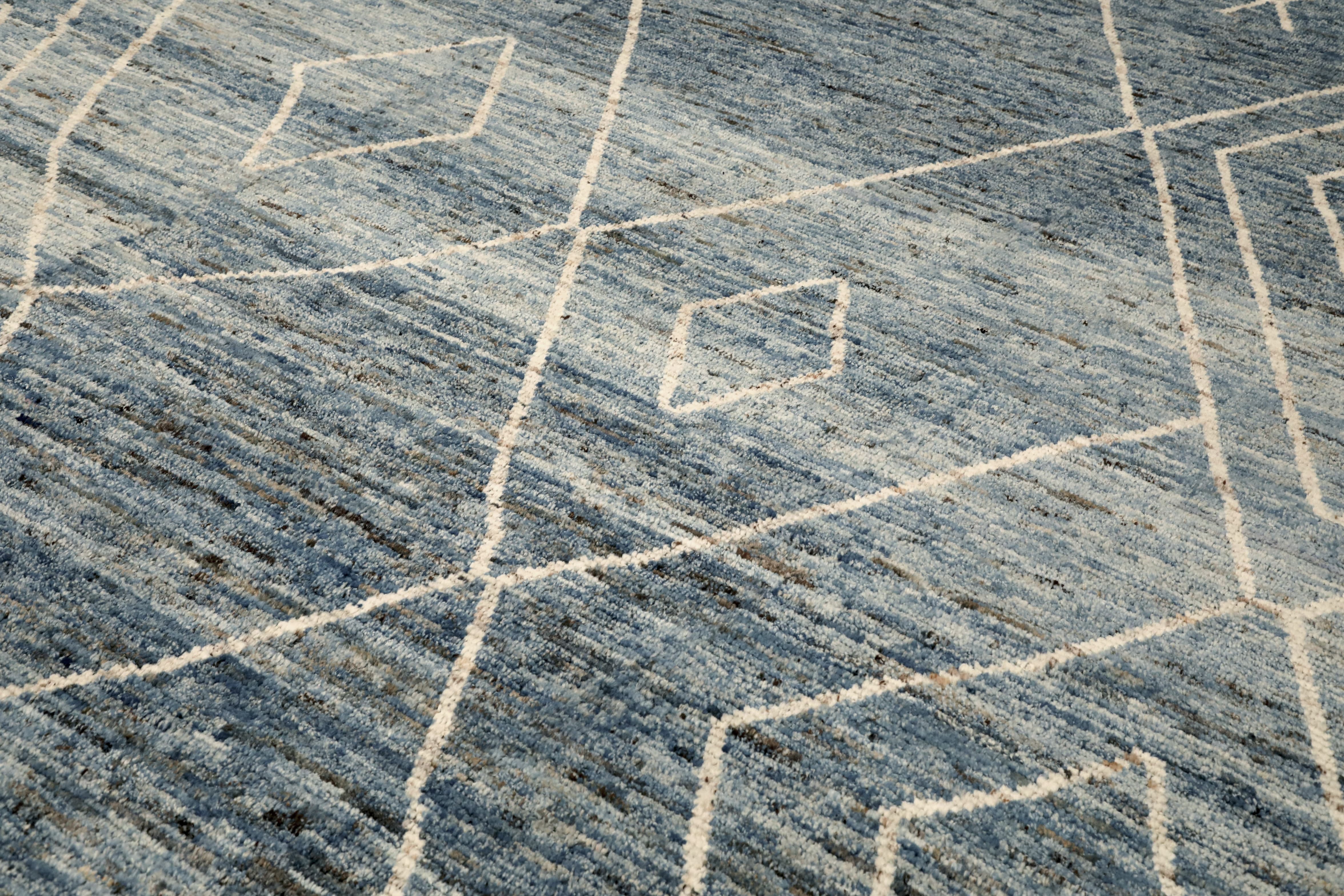 Thumbnail 4 for Afghanistan Moroccan Tribal Rug 96490