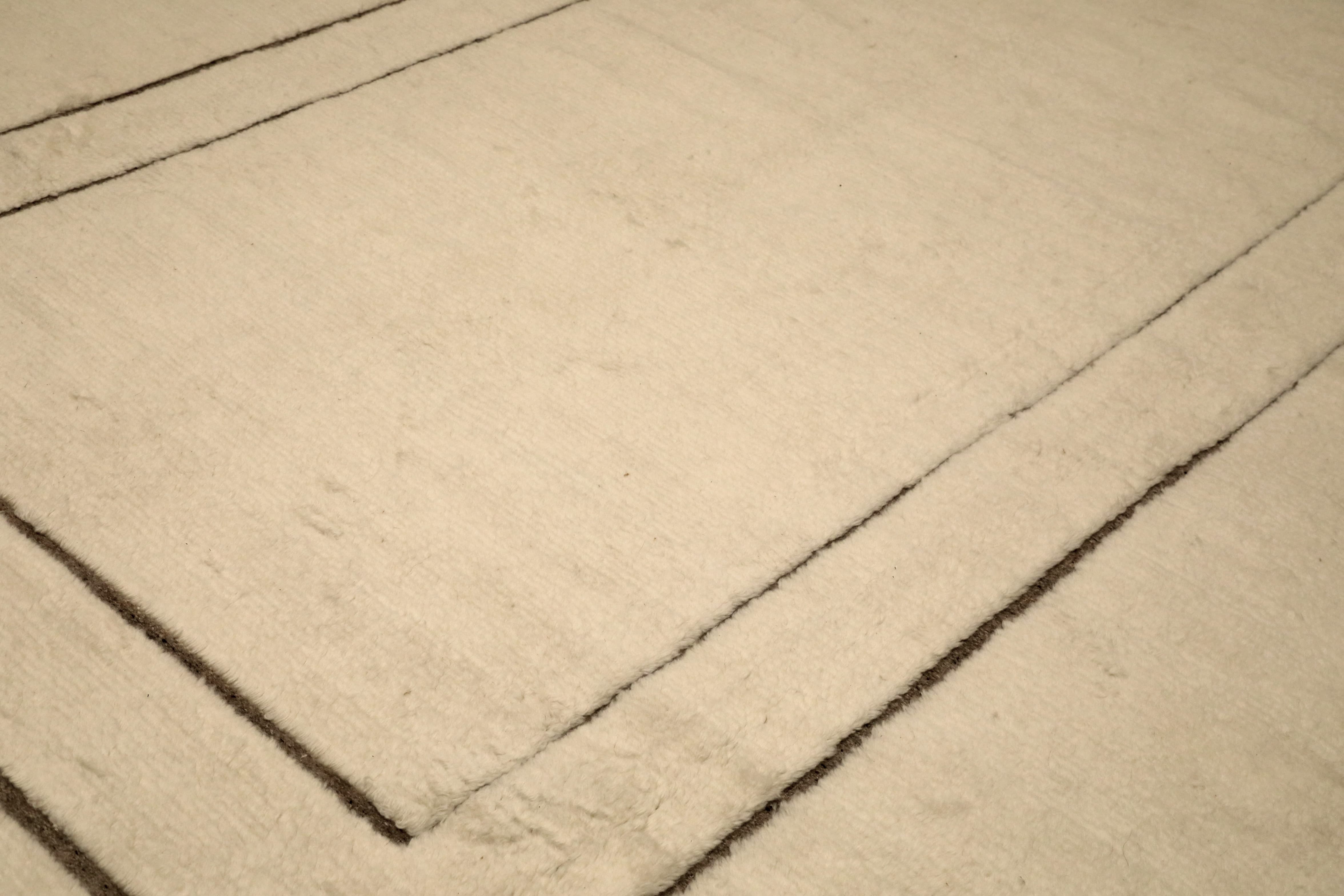 Thumbnail 6 for India Moroccan Modern / Contemporary Rug 96533