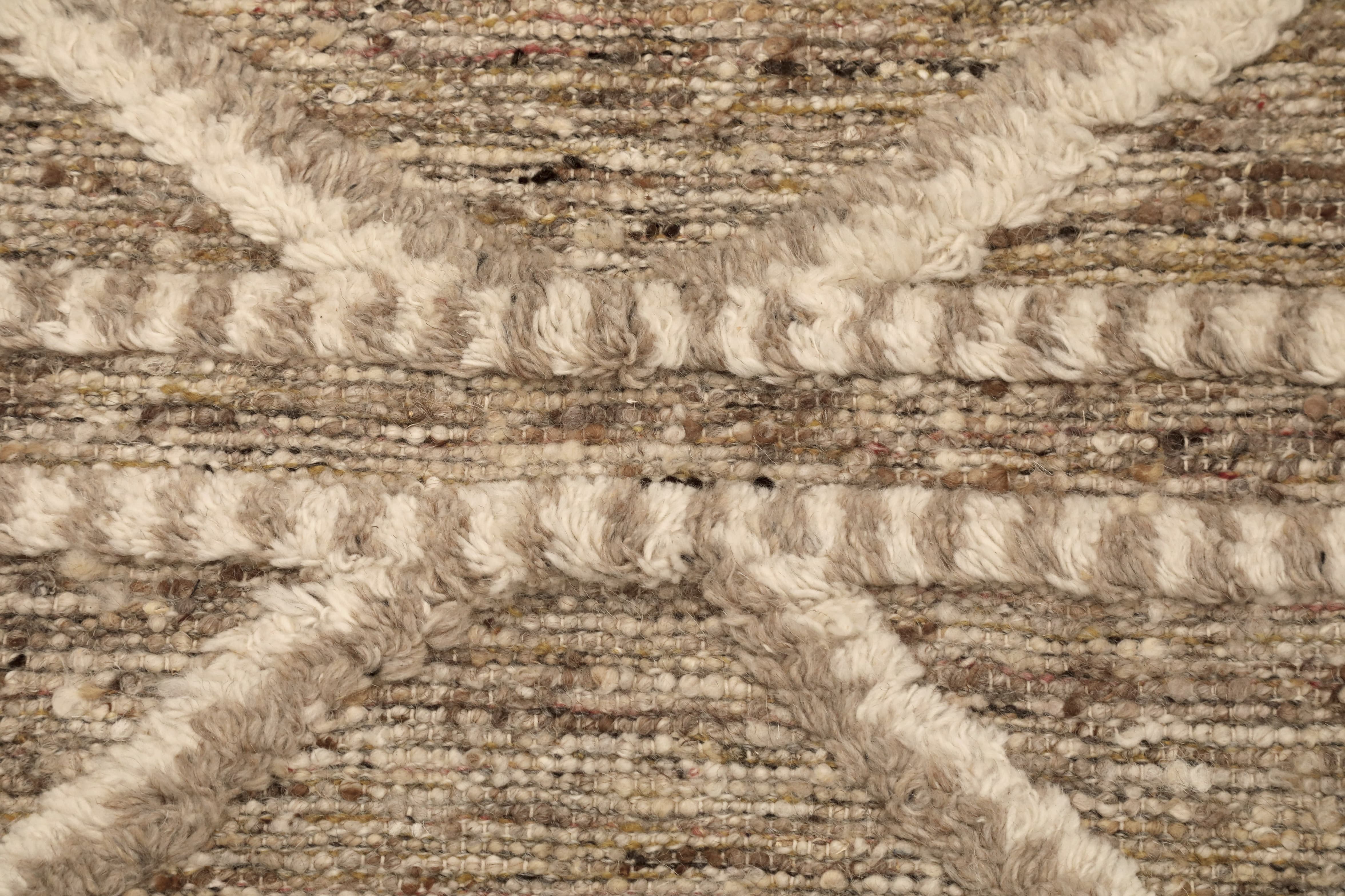 Thumbnail 7 for India Moroccan Modern / Contemporary Rug 96537