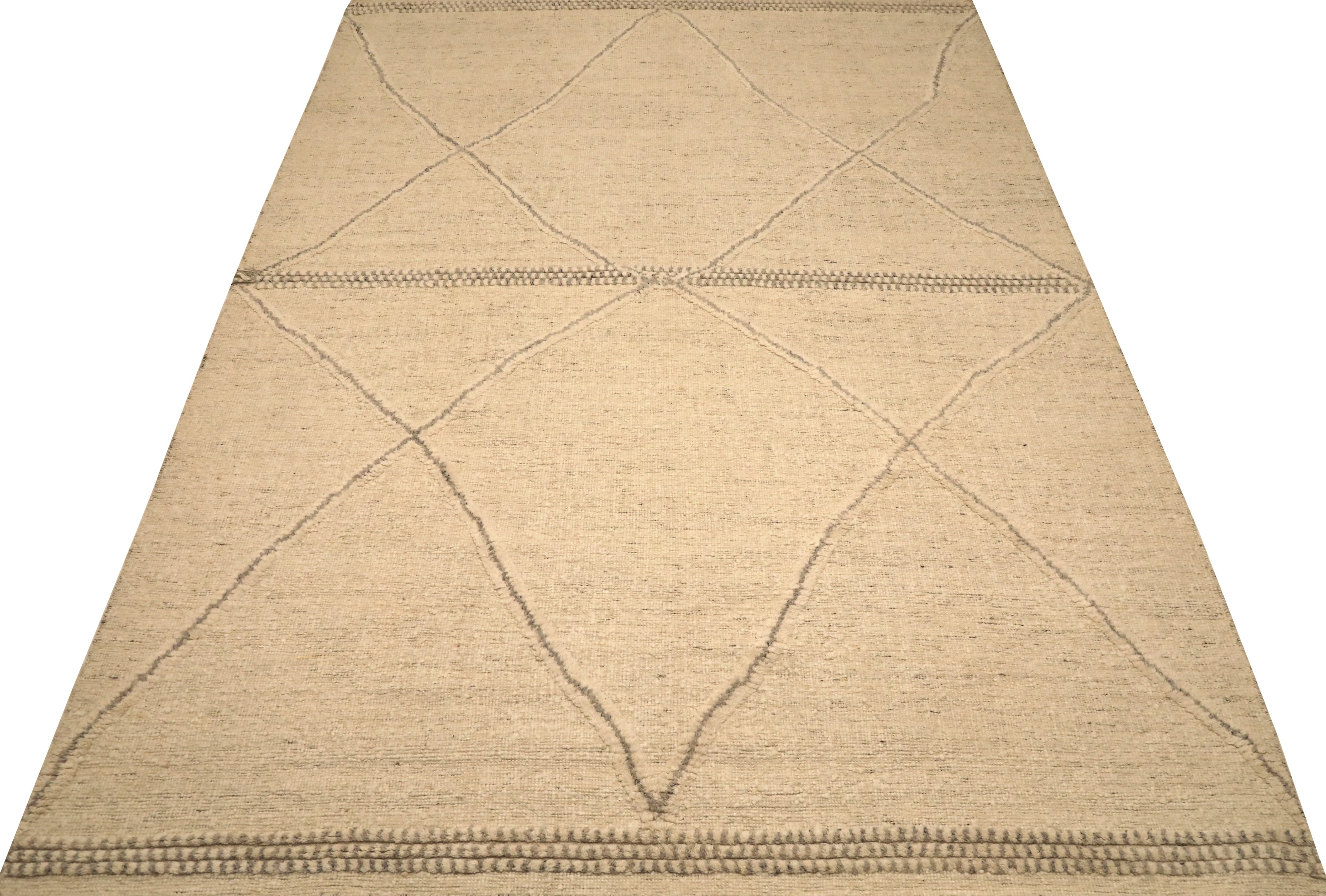Thumbnail 7 for India Moroccan Modern / Contemporary Rug 96538